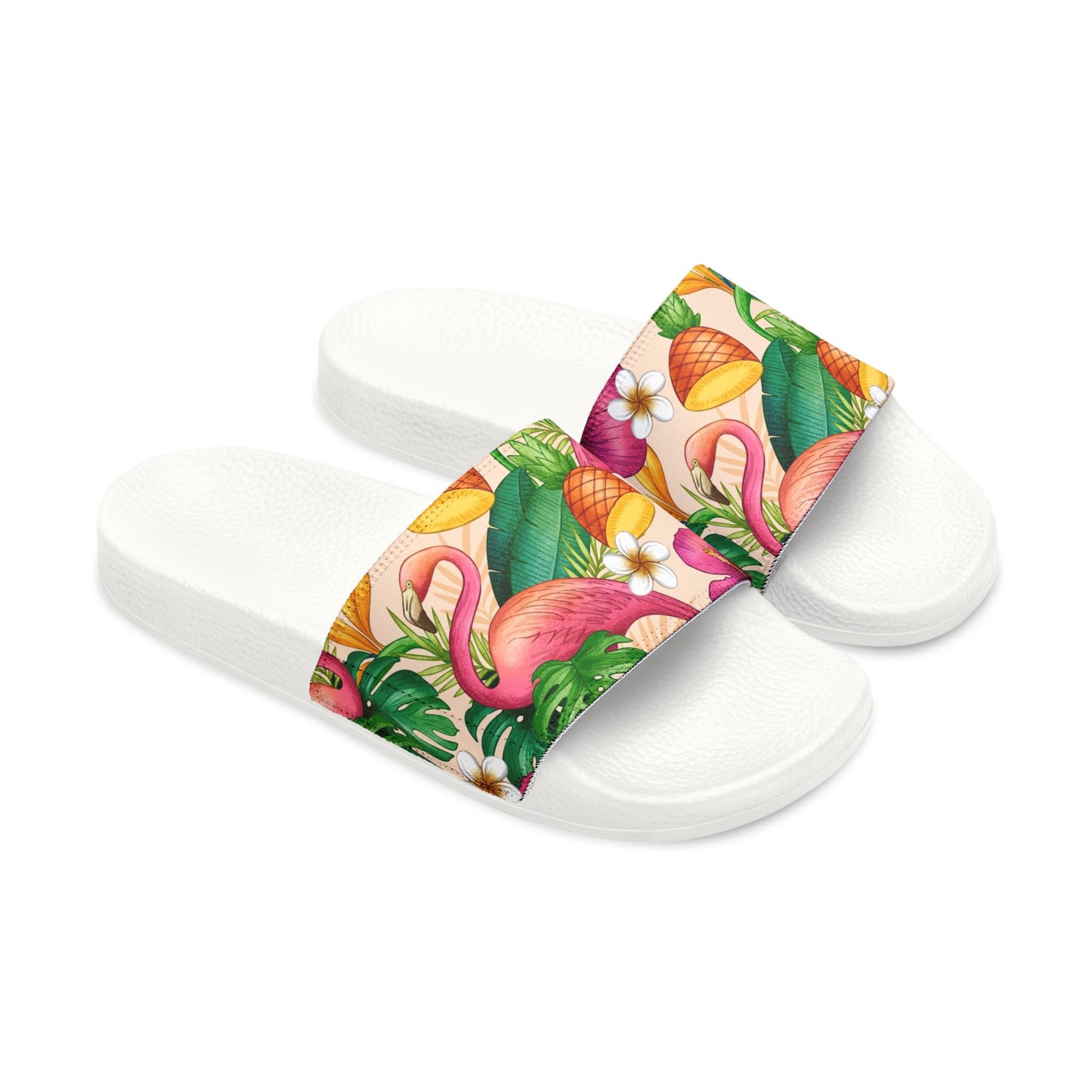 "Tropical Duo" Men's Beach Sandals - Island Vibes For Life