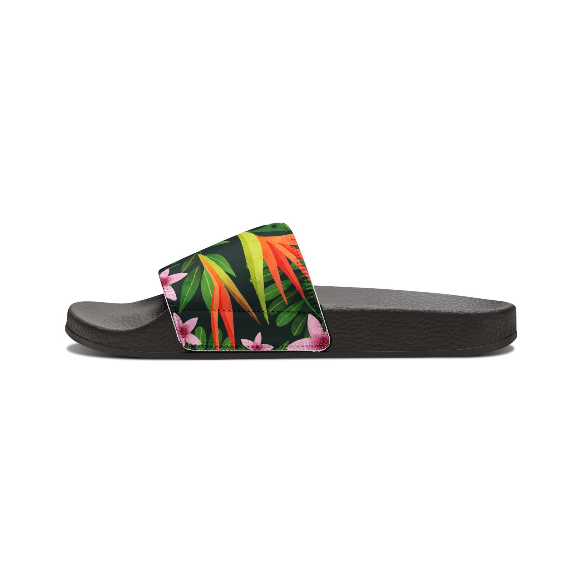 "Paradise Plume Delight" Men's Beach Sandals - Island Vibes For Life