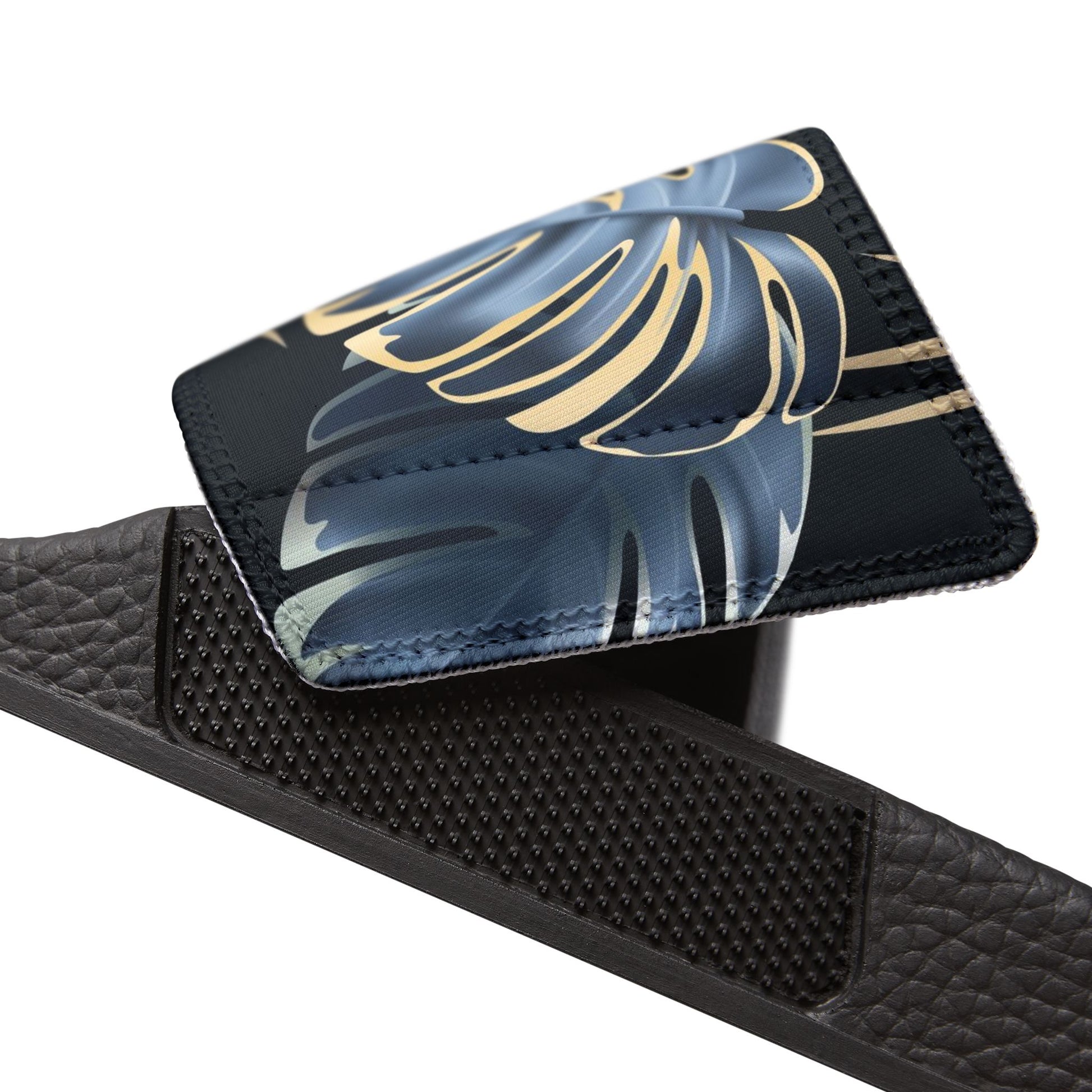 "Paradise Palms at Midnight" Women's Beach Sandals - Island Vibes For Life