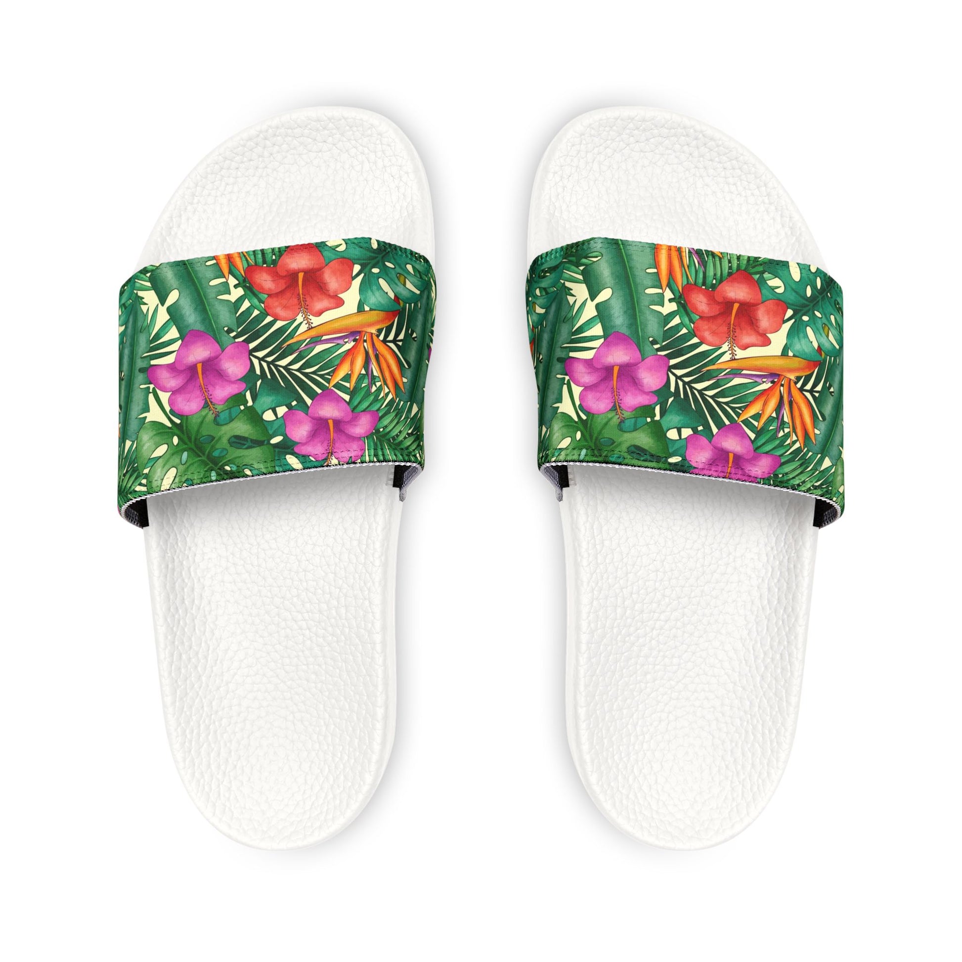 "Bird of Paradise Delight"  Women's Beach Sandals - Island Vibes For Life