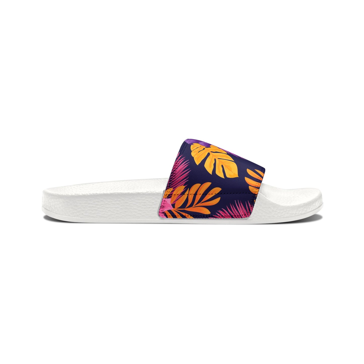 "Paradise Blooms" Men's Beach Sandals - Island Vibes For Life