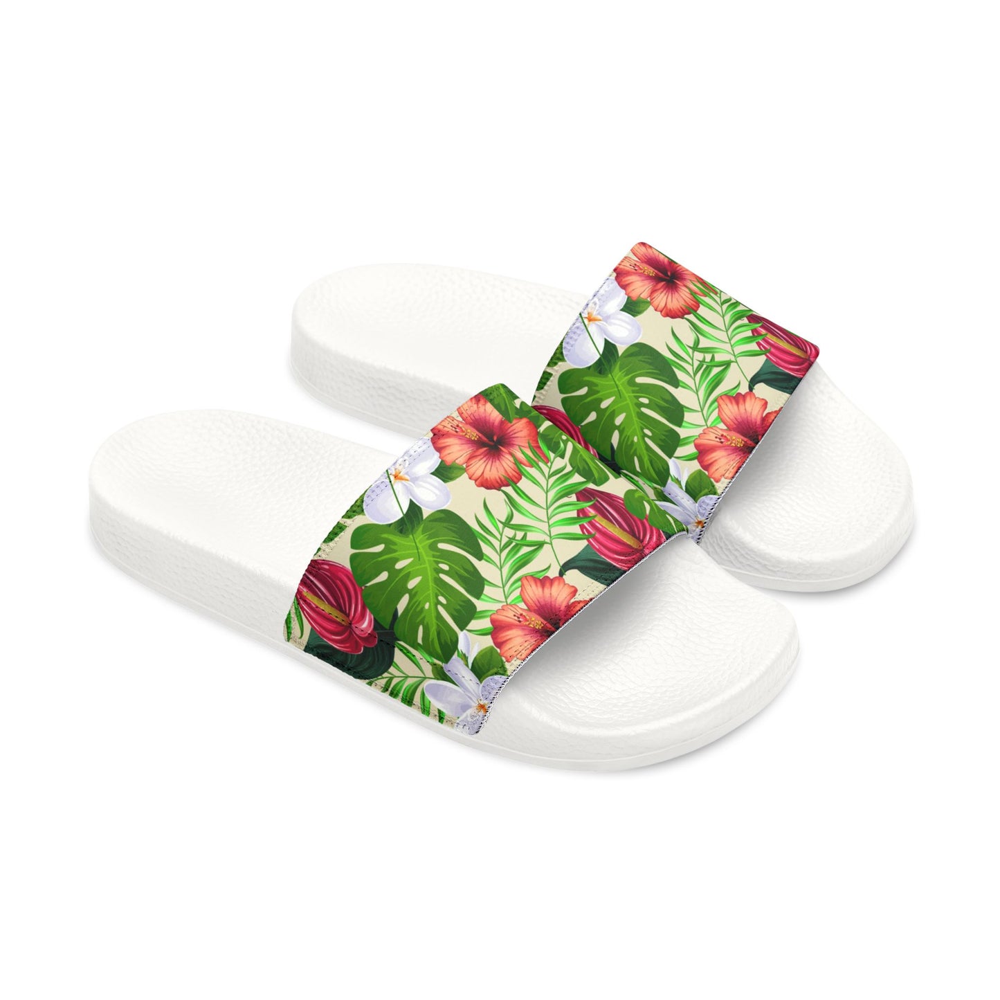 "Jungle Odyssey Hues: Beach Vibes" Women's Beach Sandals - Island Vibes For Life