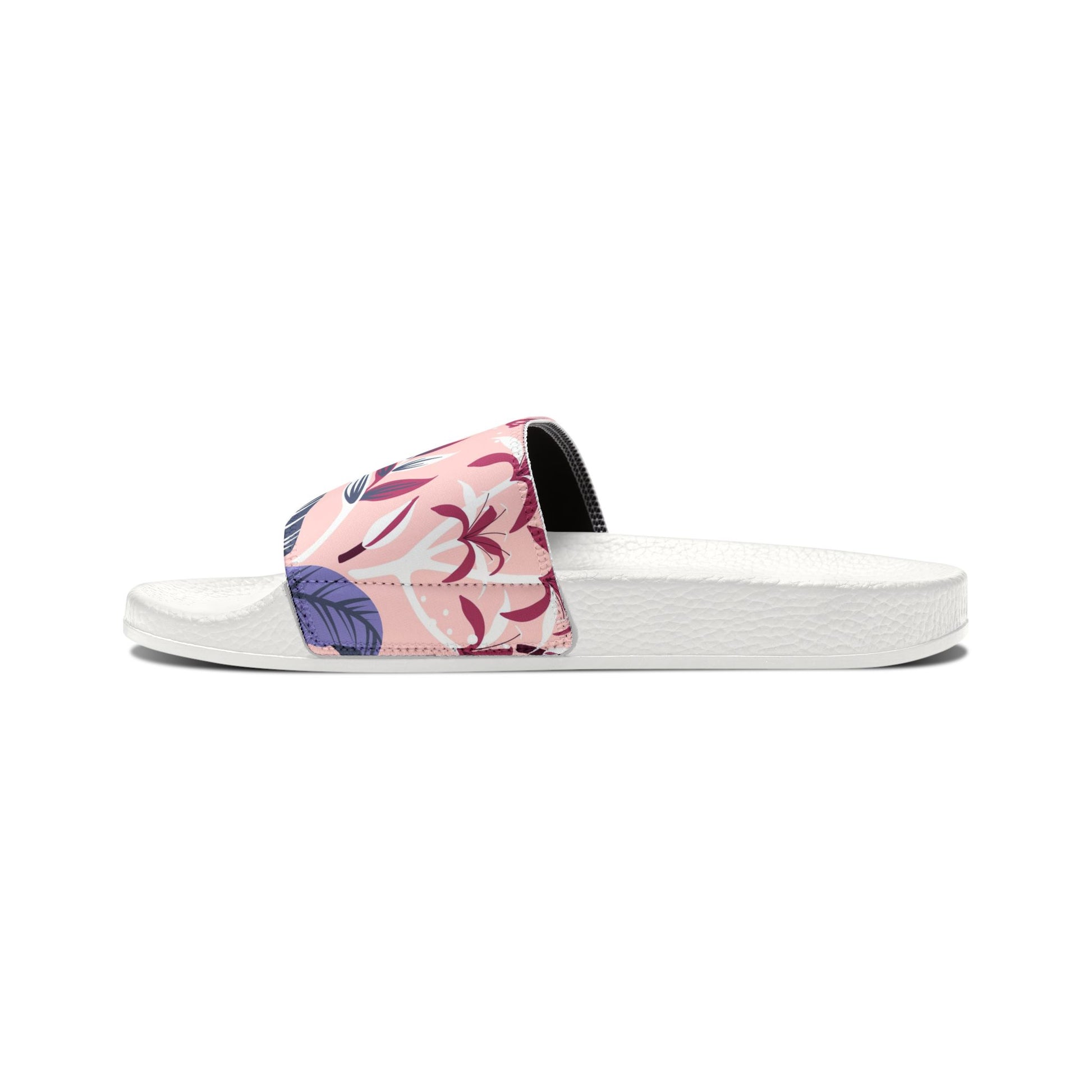 "Tropical Avian Whispers: Pink Paradise" Women's Beach Sandals - Island Vibes For Life