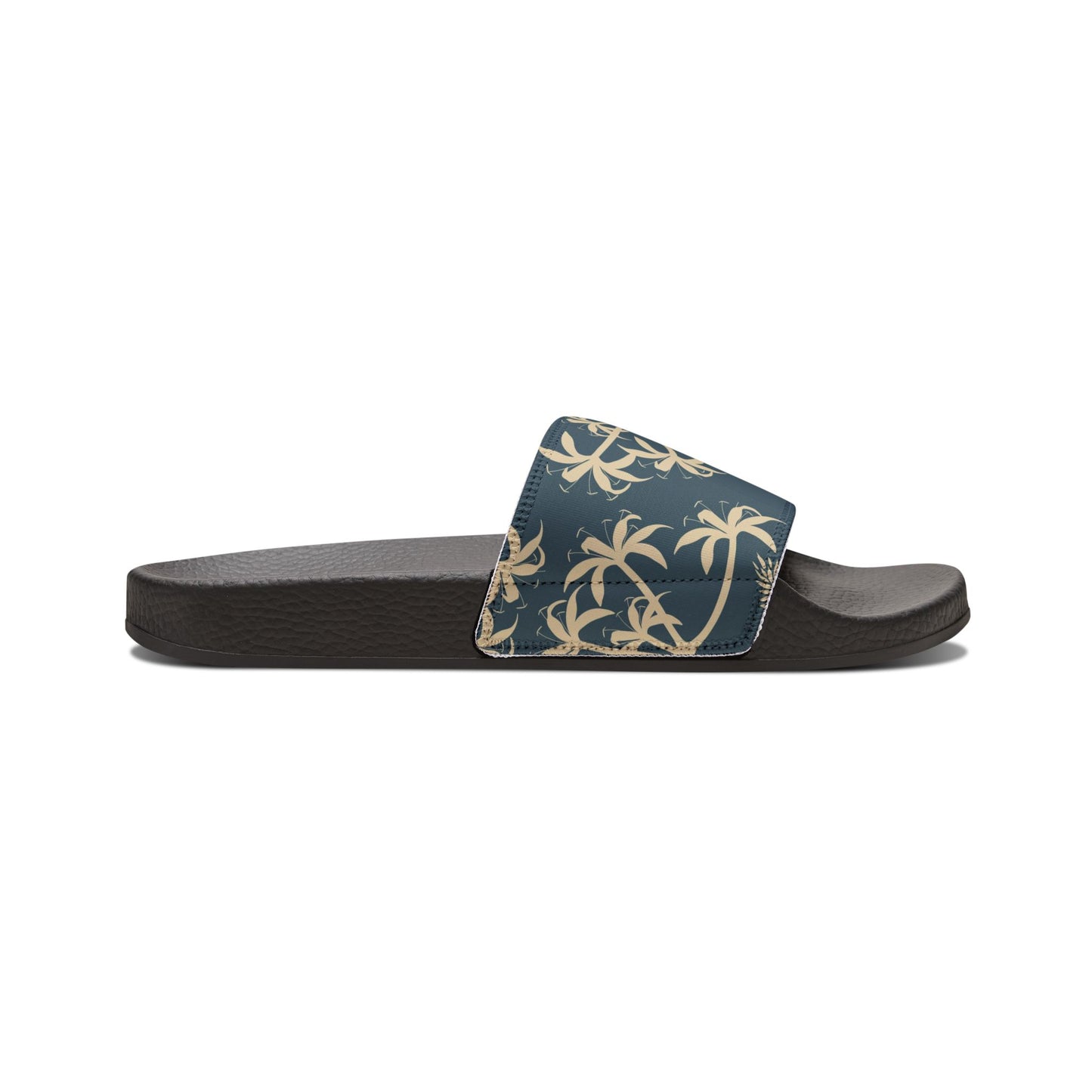 "Earthy Bluescape Oasis" Women's Beach Sandals - Island Vibes For Life