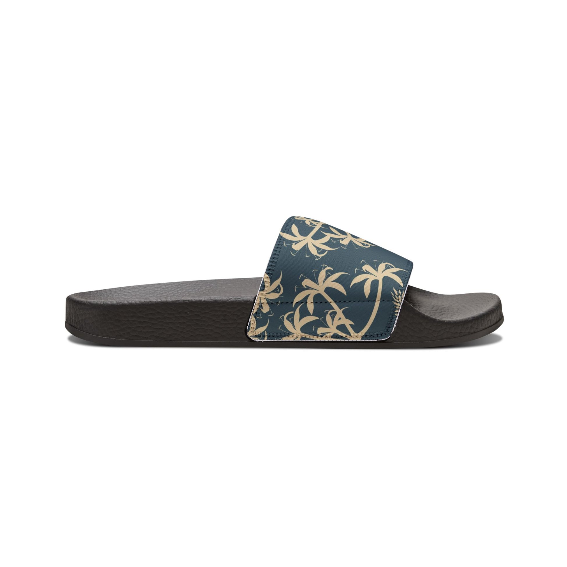"Earthy Bluescape Oasis" Women's Beach Sandals - Island Vibes For Life