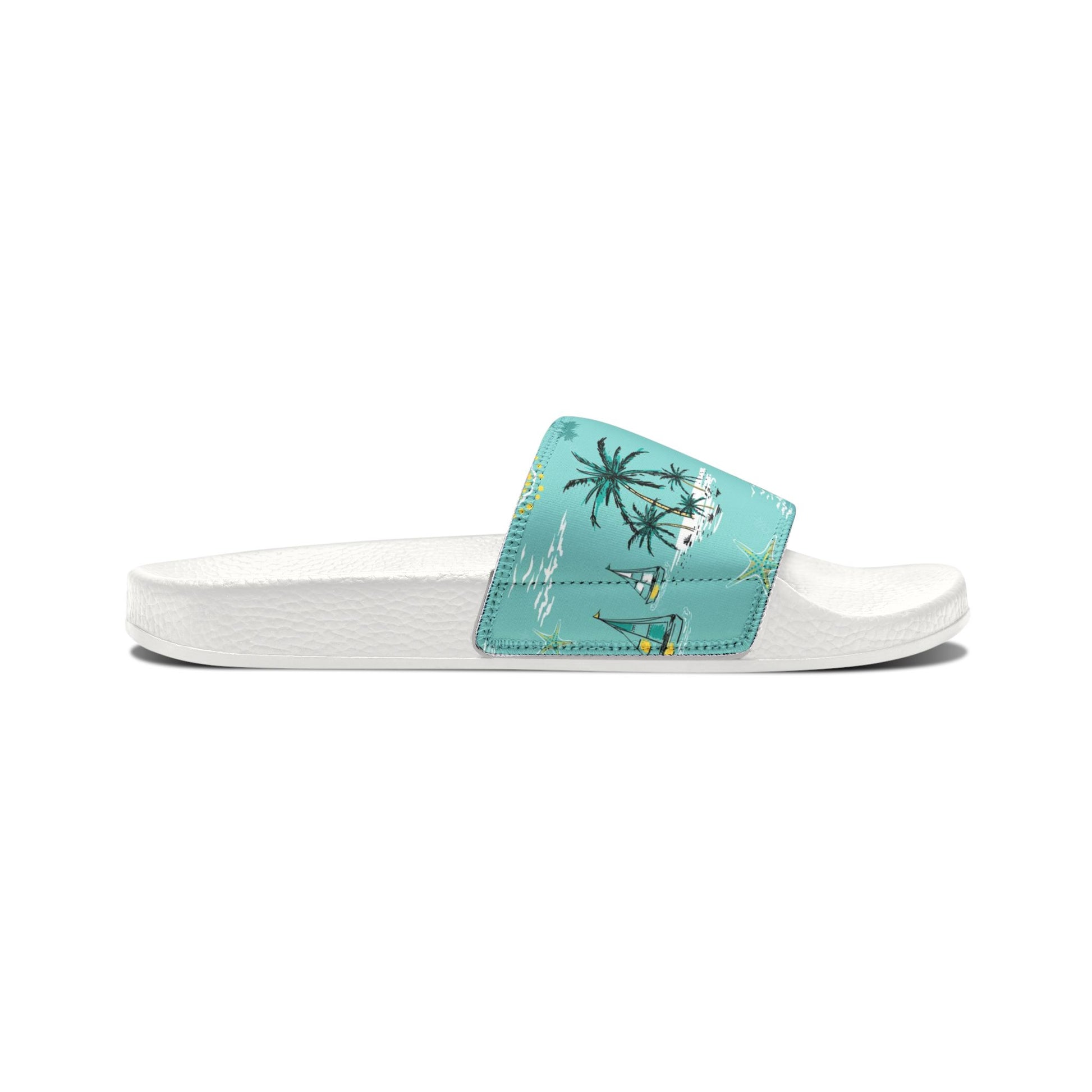 "Tropical Vibes" Men's Beach Sandals - Island Vibes For Life
