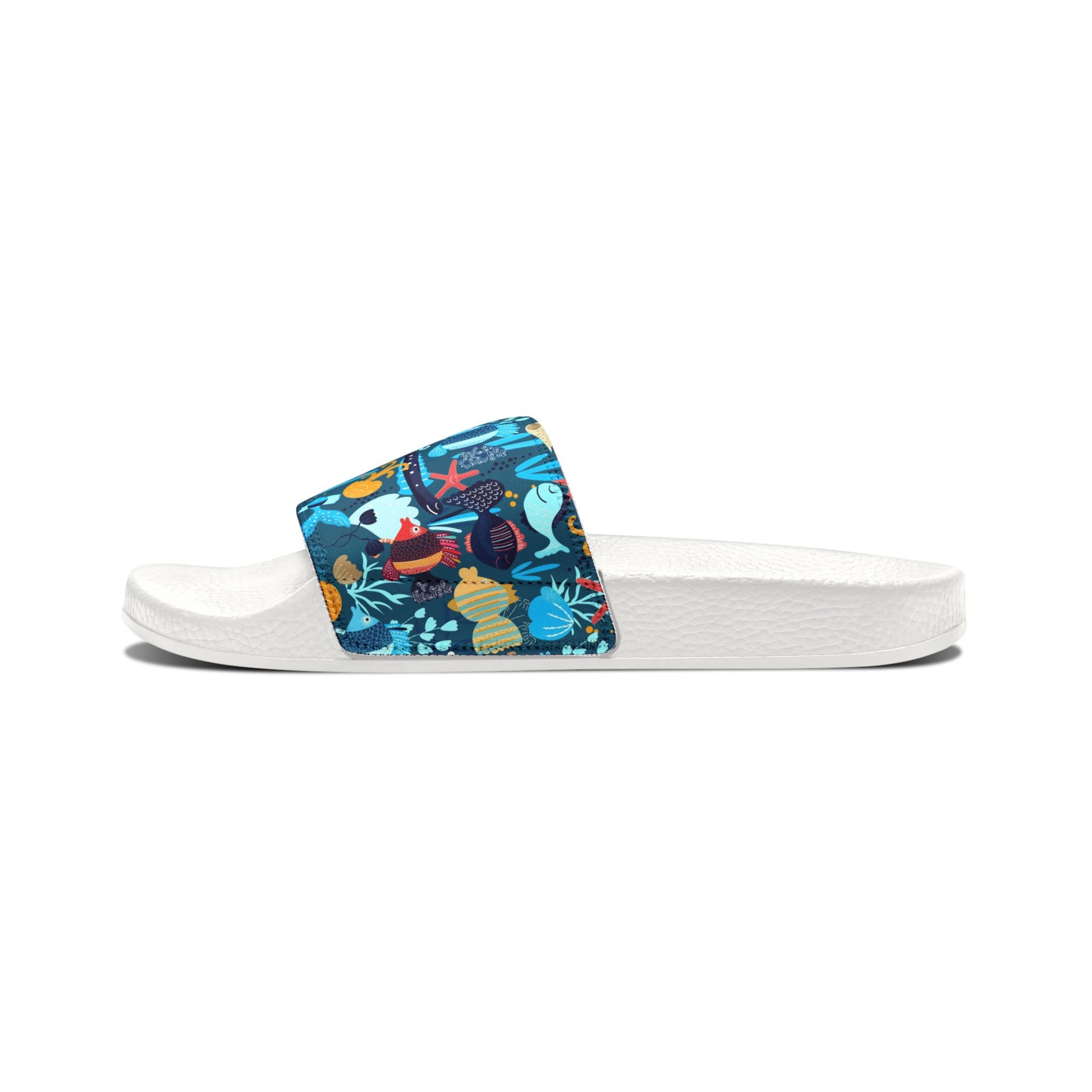 "Aqua Wonderland" Men's Beach Sandals - Island Vibes For Life