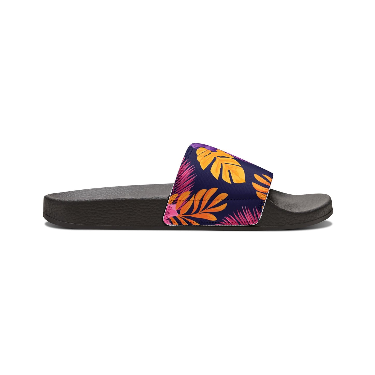 "Paradise Blooms" Men's Beach Sandals - Island Vibes For Life