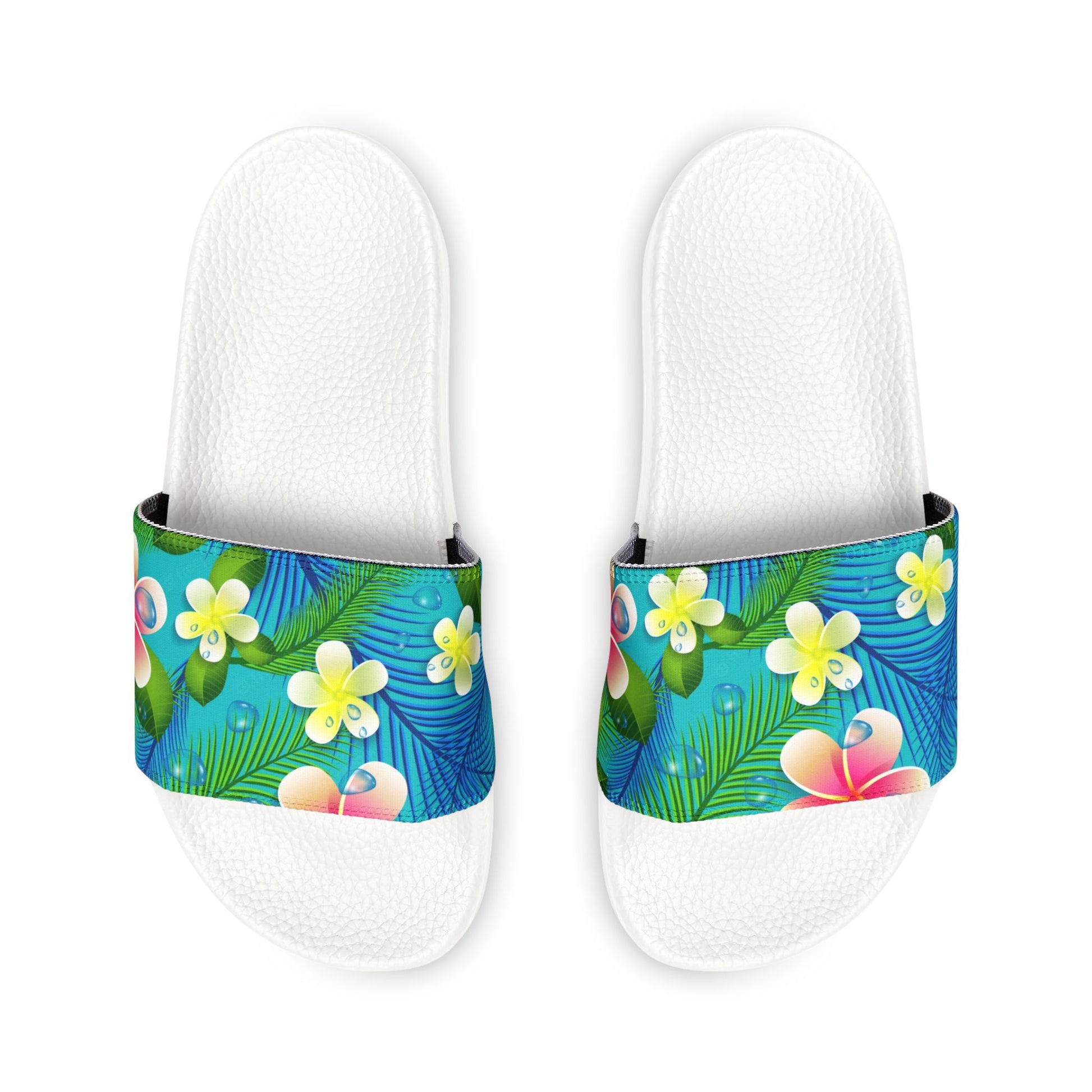 "Lush Jungle" Men's Beach Sandals - Island Vibes For Life
