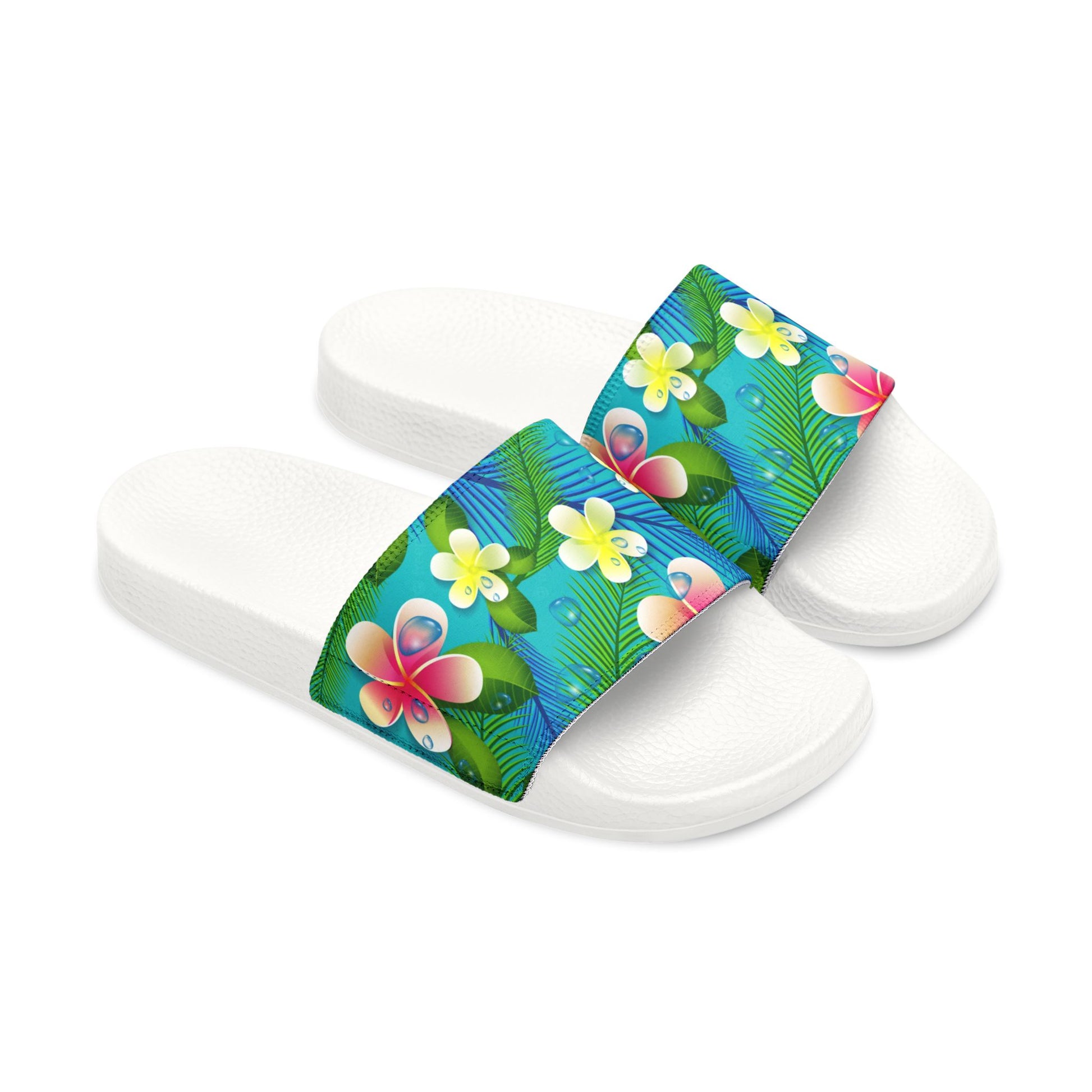"Lush Jungle" Men's Beach Sandals - Island Vibes For Life