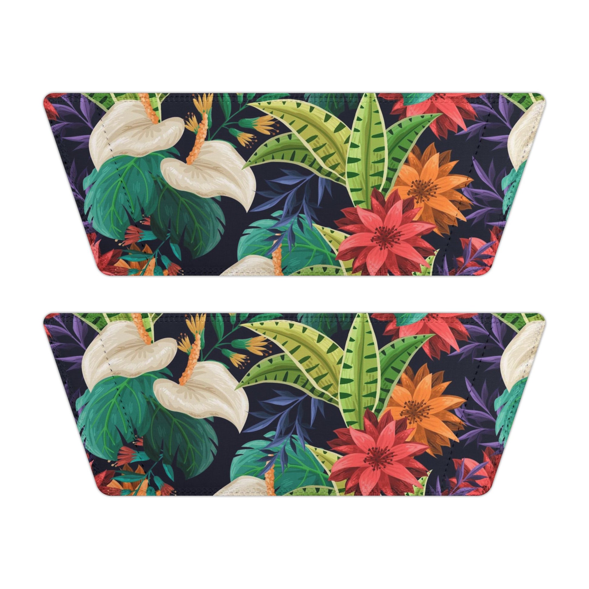 "Nocturnal Blooms" Women's Beach Sandals - Island Vibes For Life