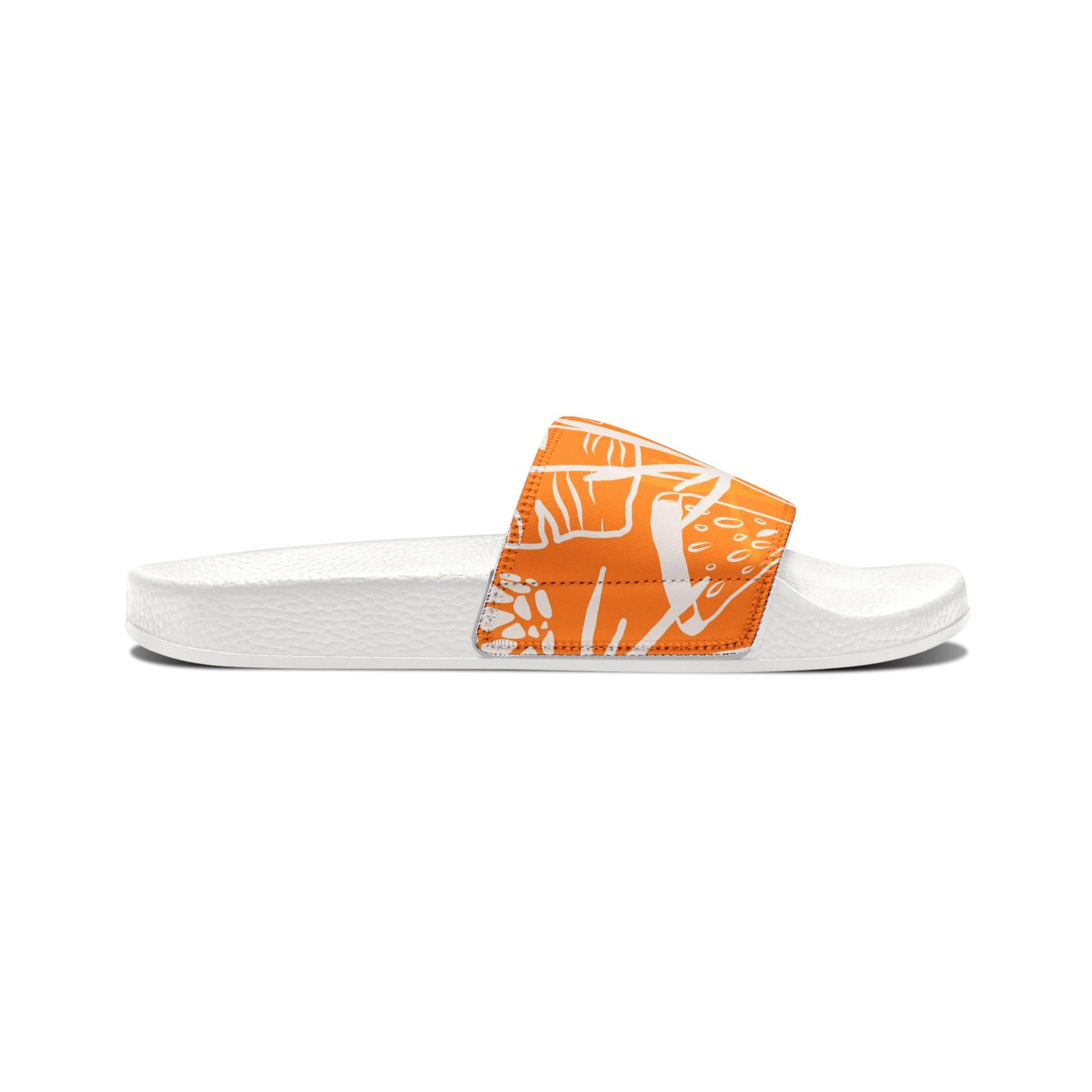 "Orange Pineapple Papaya Fusion" Women's Beach Sandals - Island Vibes For Life