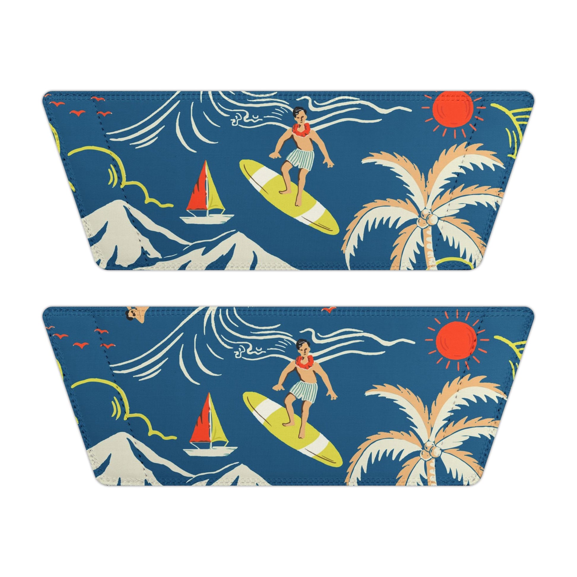 "Surfin', Sailin', and Tsunami" Men's Beach Sandals - Island Vibes For Life