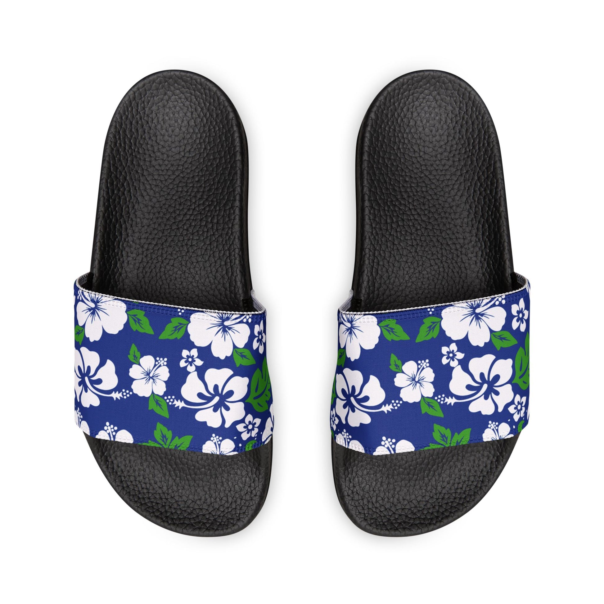 "Aloha Spirit Blooms" Men's Beach Sandals - Island Vibes For Life