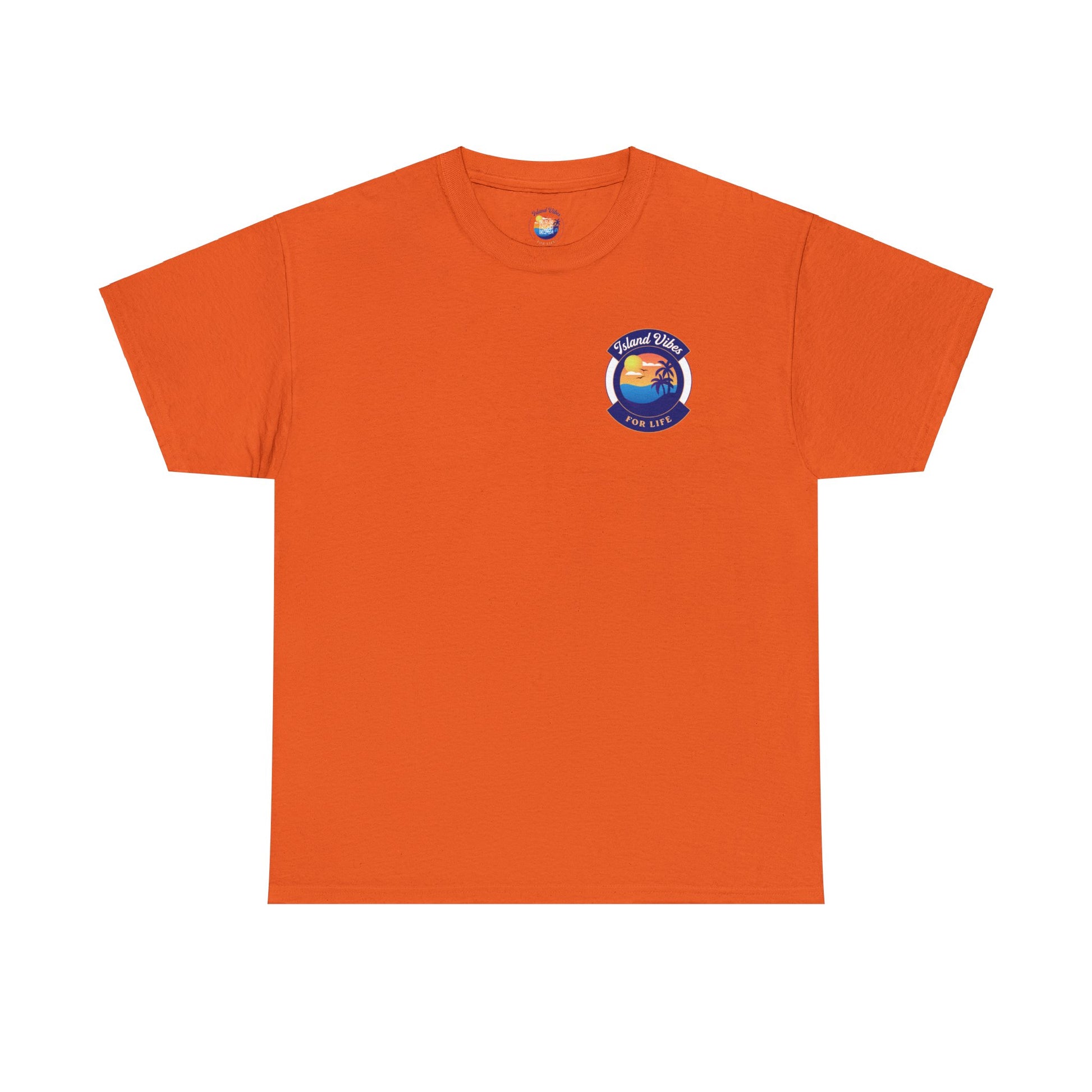 Island Vibes For Life Heavy Cotton Tee - Island Vibes For Life