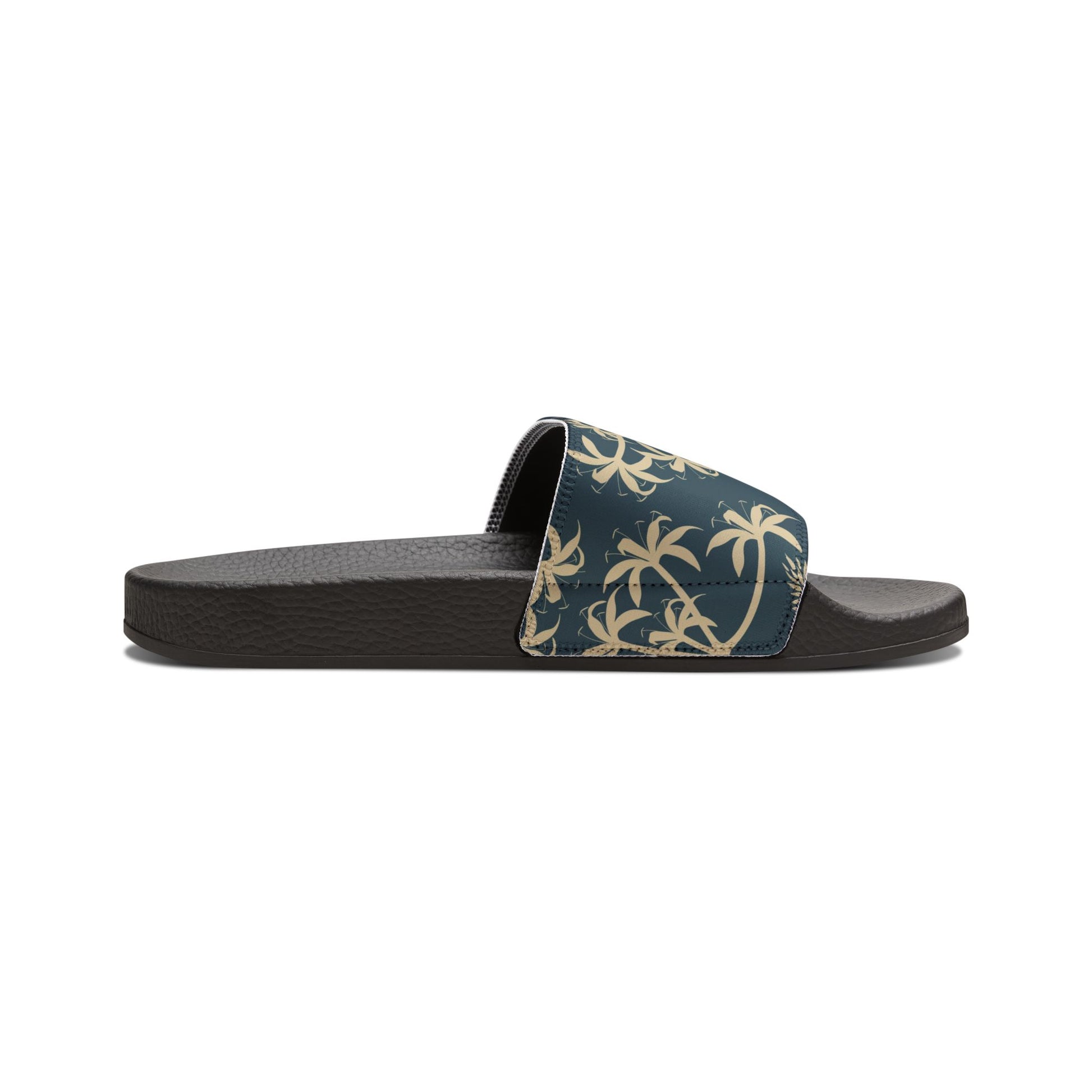"Earthy Bluescape Oasis" Women's Beach Sandals - Island Vibes For Life