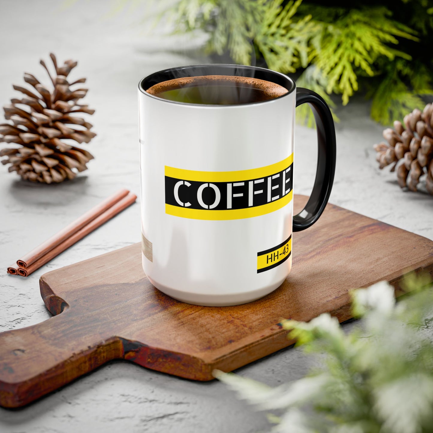 HH-43 Rescue Coffee Mug -  USAF ARFF Huskie Helicopter Mug exclusive by Island Vibes For Life