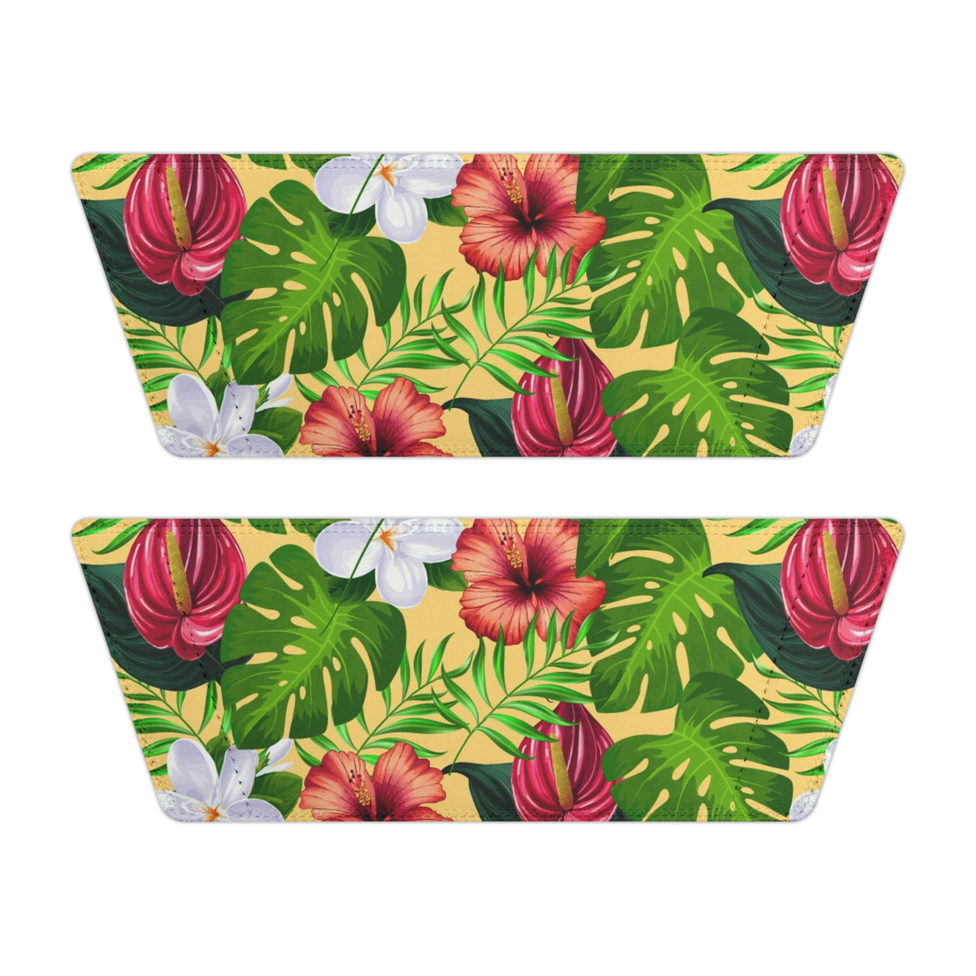 "Jungle Odyssey Hues: Golden Sun" Women's Beach Sandals - Island Vibes For Life