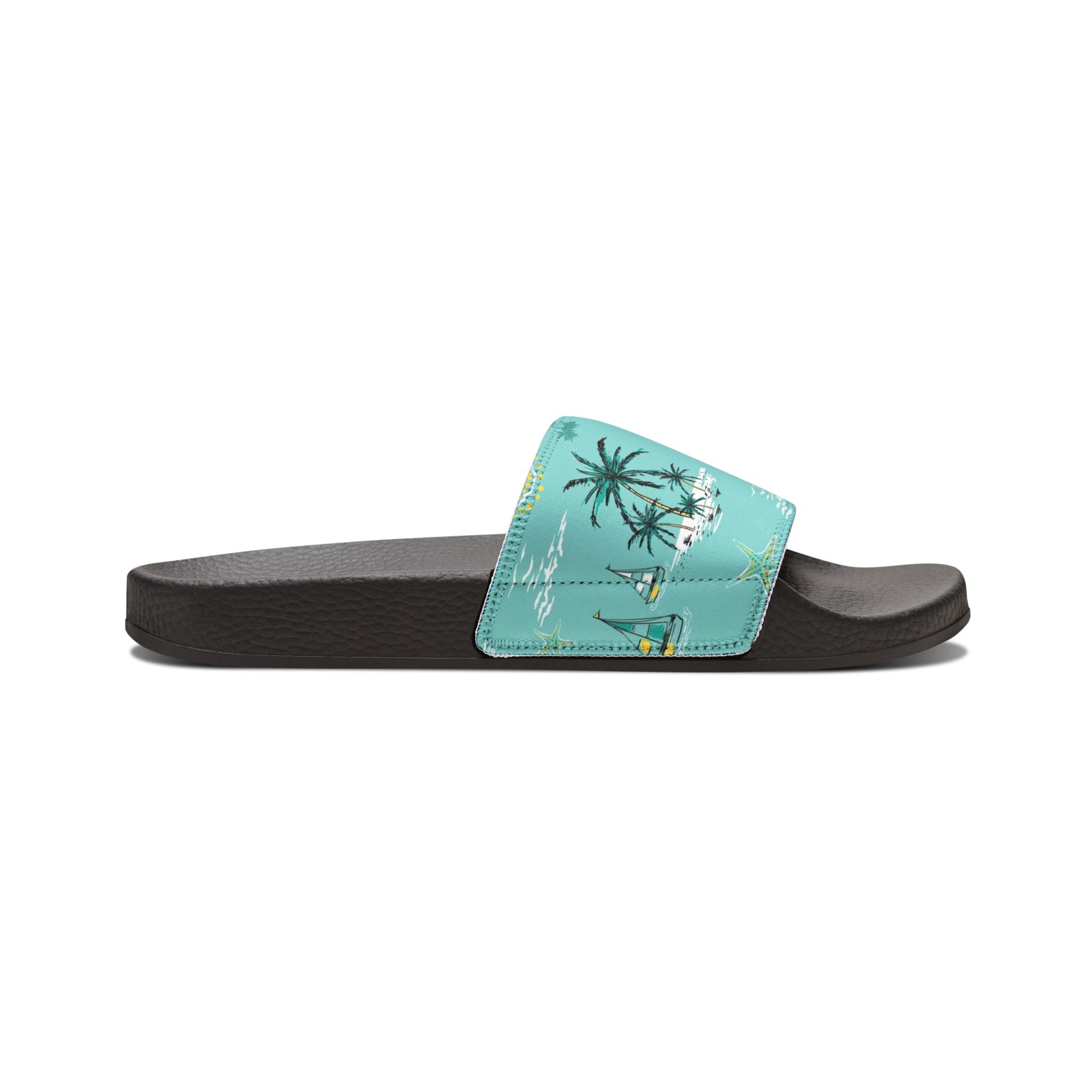 "Tropical Vibes" Men's Beach Sandals - Island Vibes For Life