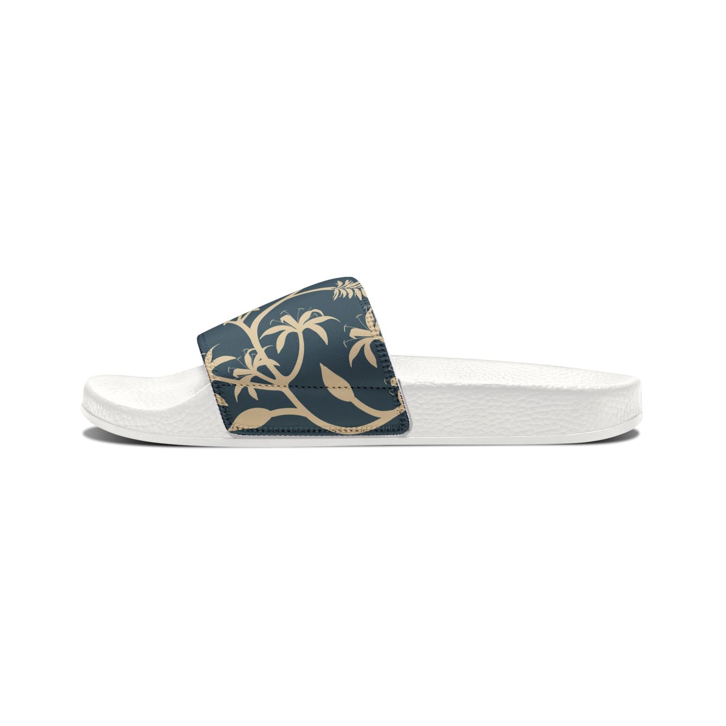 "Earthy Bluescape Oasis" Women's Beach Sandals - Island Vibes For Life