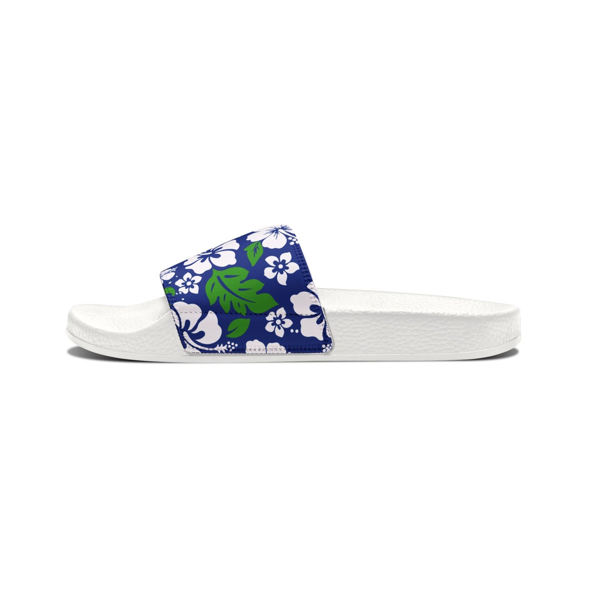 "Aloha Spirit Blooms" Men's Beach Sandals - Island Vibes For Life