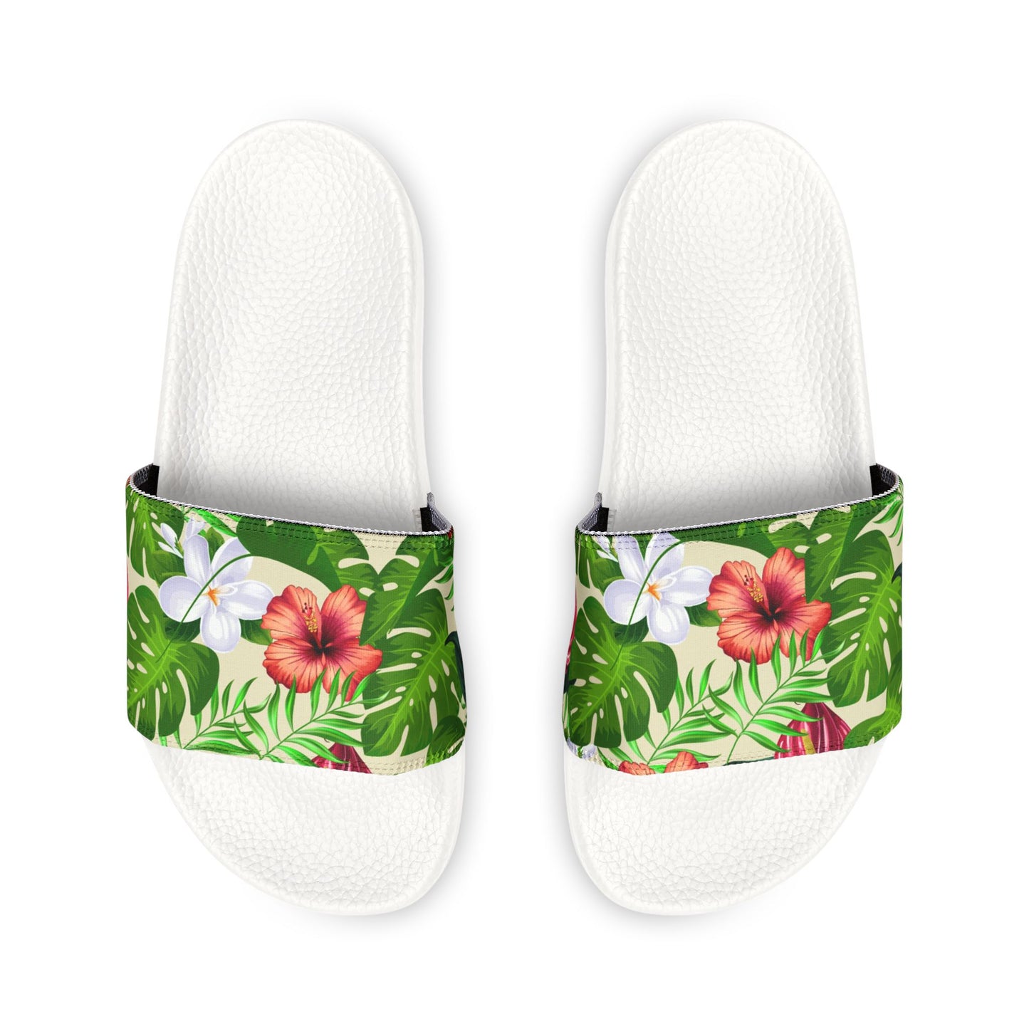 "Jungle Odyssey Hues: Beach Vibes" Men's Beach Sandals - Island Vibes For Life