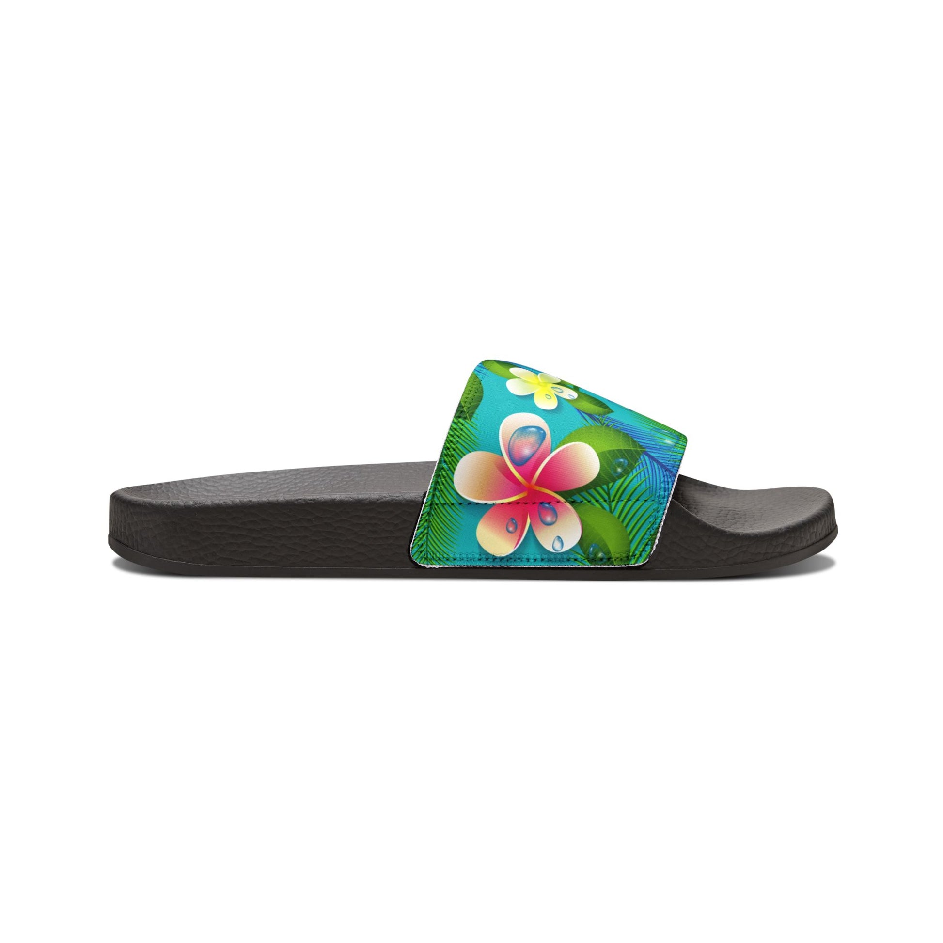 "Lush Jungle" Men's Beach Sandals - Island Vibes For Life