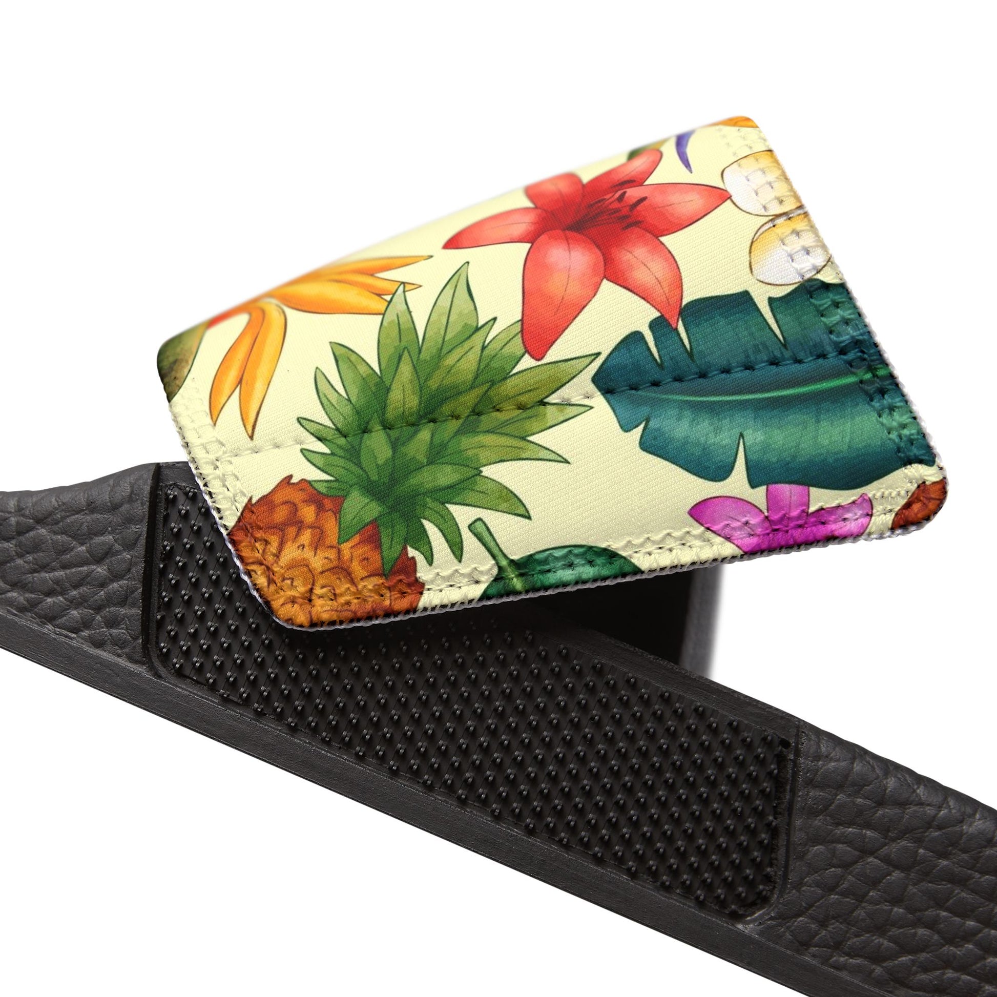 "Pineapple Infused" Men's Beach Sandals - Island Vibes For Life