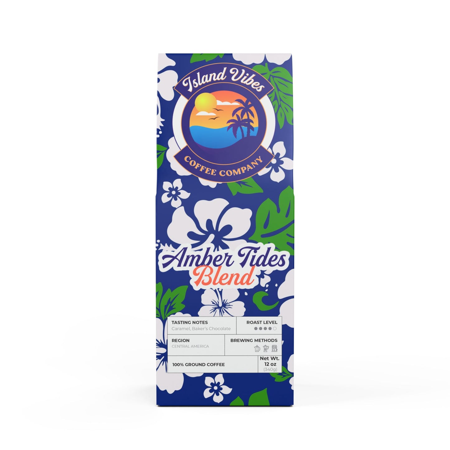 Amber Tides Coffee Blend (Medium-Dark Roast)