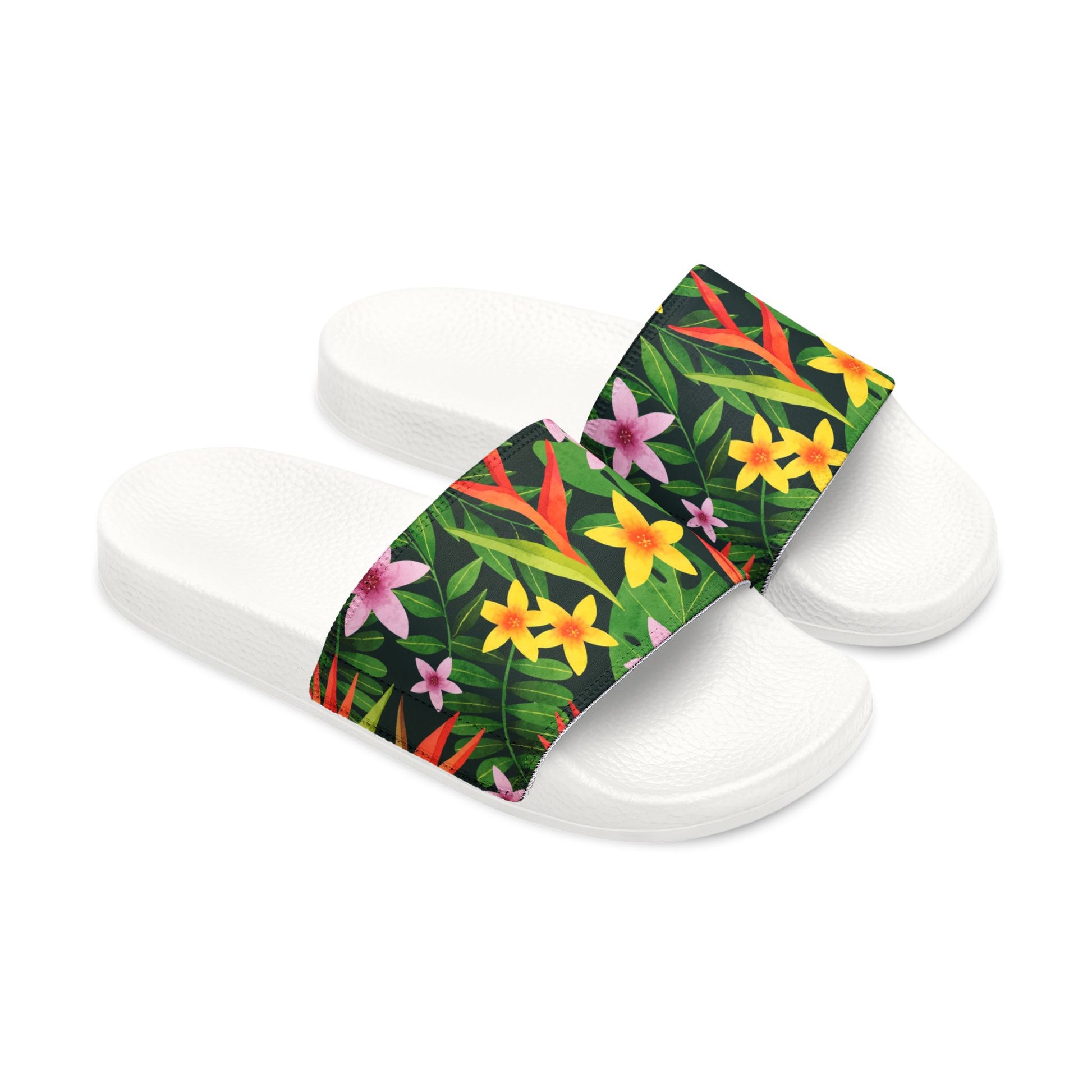 "Paradise Plume Delight" Women's Beach Sandals - Island Vibes For Life