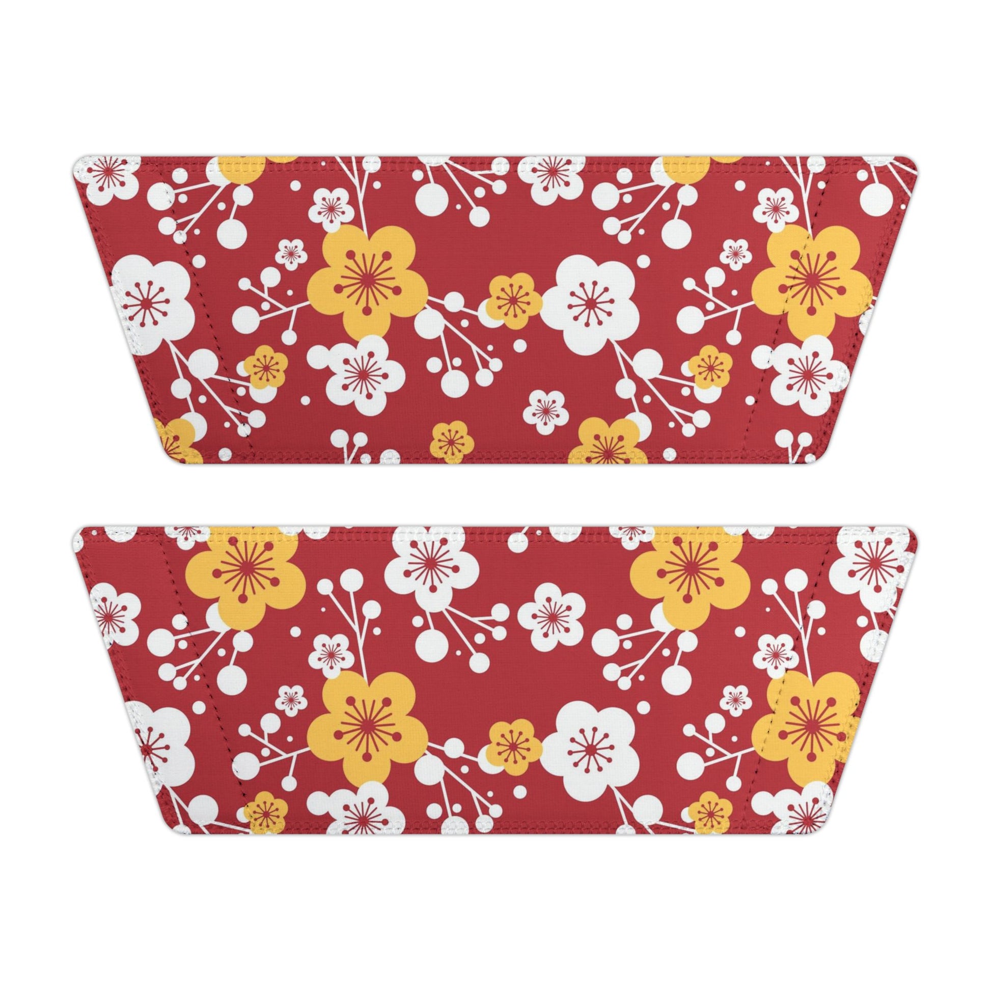 "Plum Crazy: a Floral Design"  Men's Beach Sandals - Island Vibes For Life