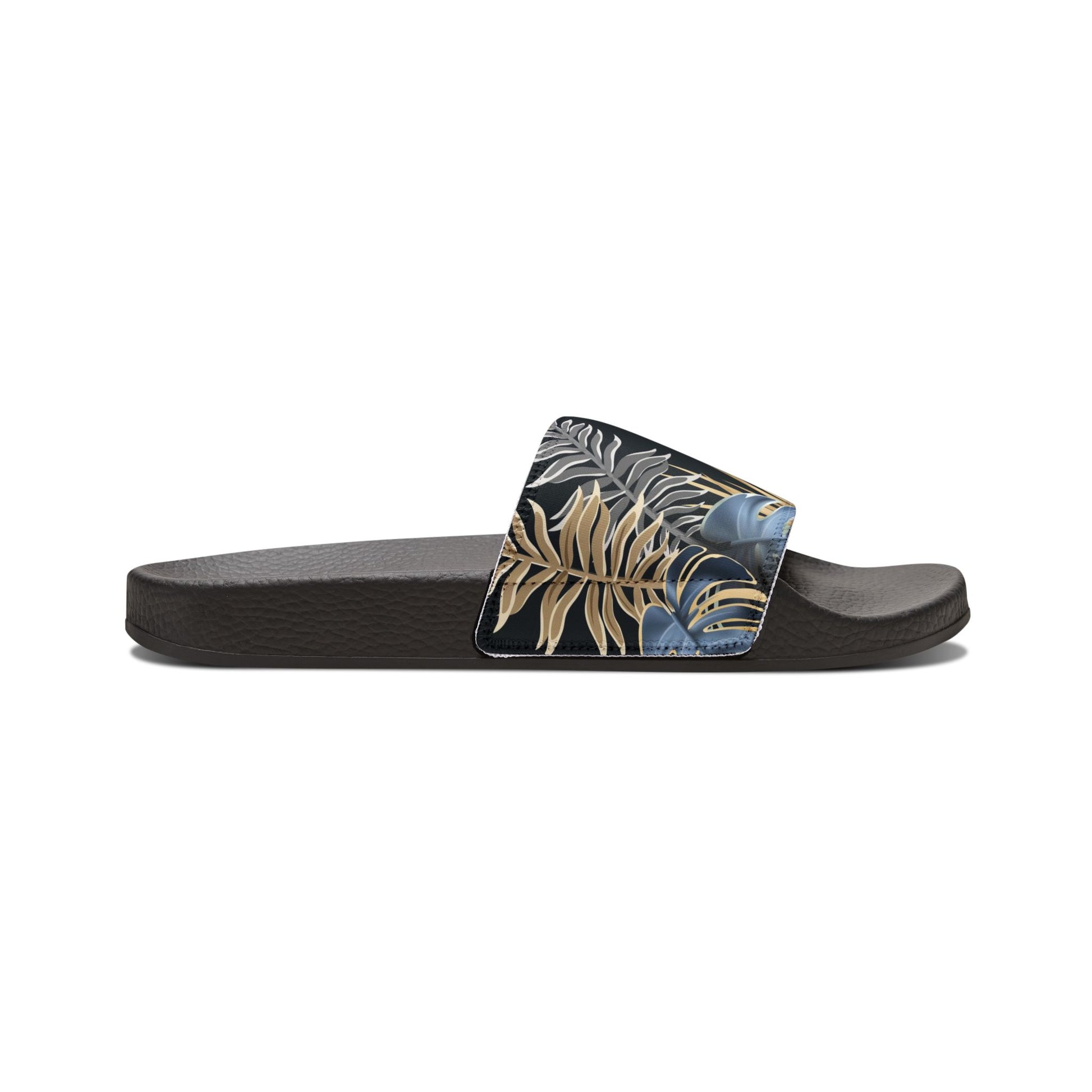 "Paradise Palms at Midnight" Women's Beach Sandals - Island Vibes For Life