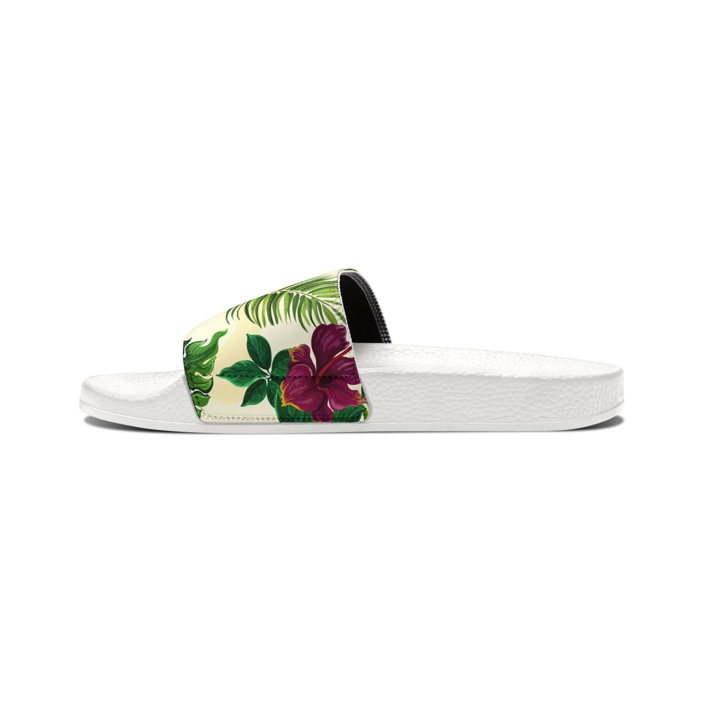 "Sunny Hibiscus Blooms" Women's Beach Sandals - Island Vibes For Life