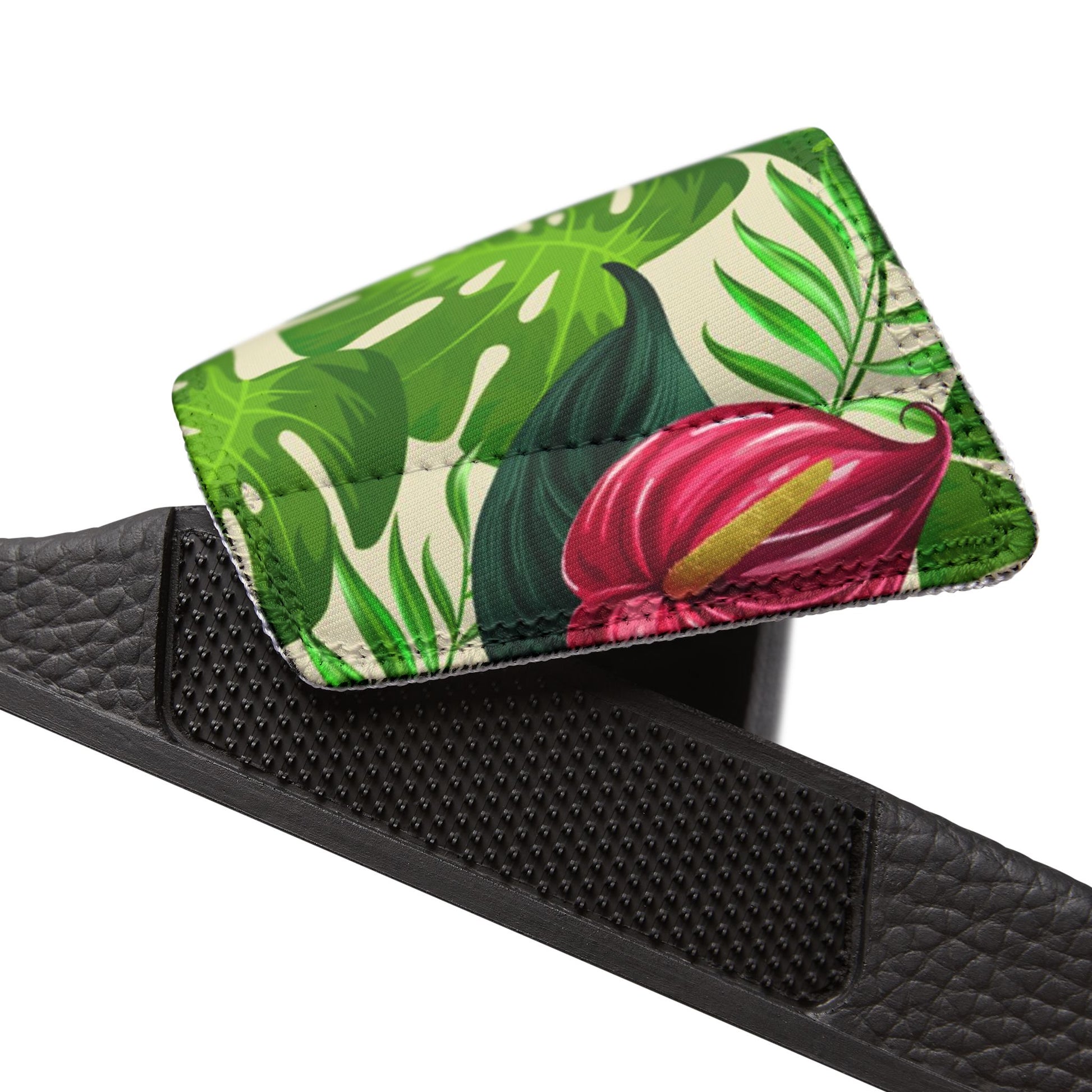 "Jungle Odyssey Hues: Beach Vibes" Men's Beach Sandals - Island Vibes For Life