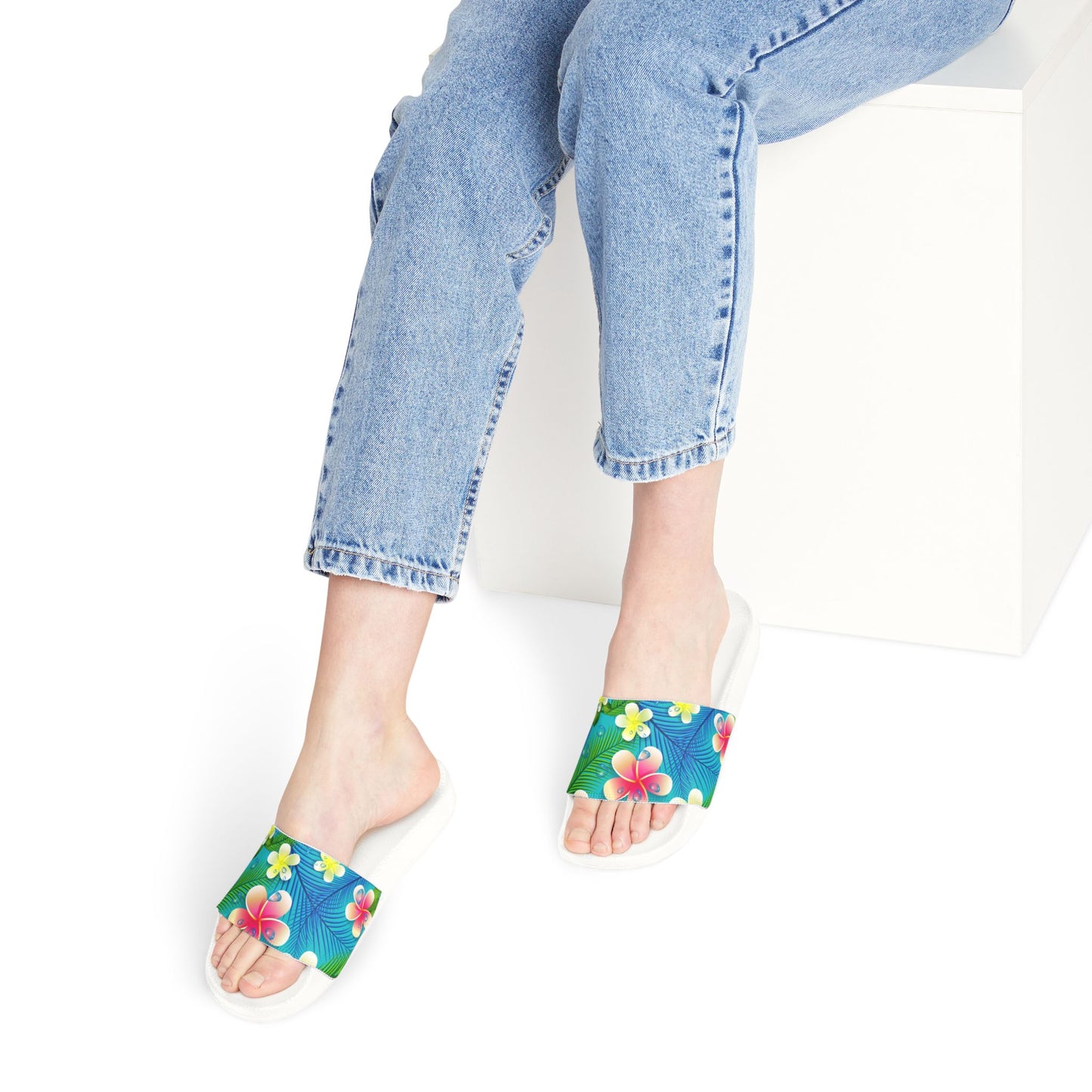 "Lush Jungle" Women's Beach Sandals - Island Vibes For Life