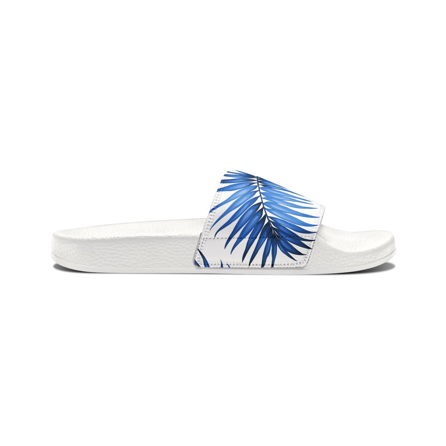 "Sapphire Palm Serenity" Women's Beach Sandals - Island Vibes For Life