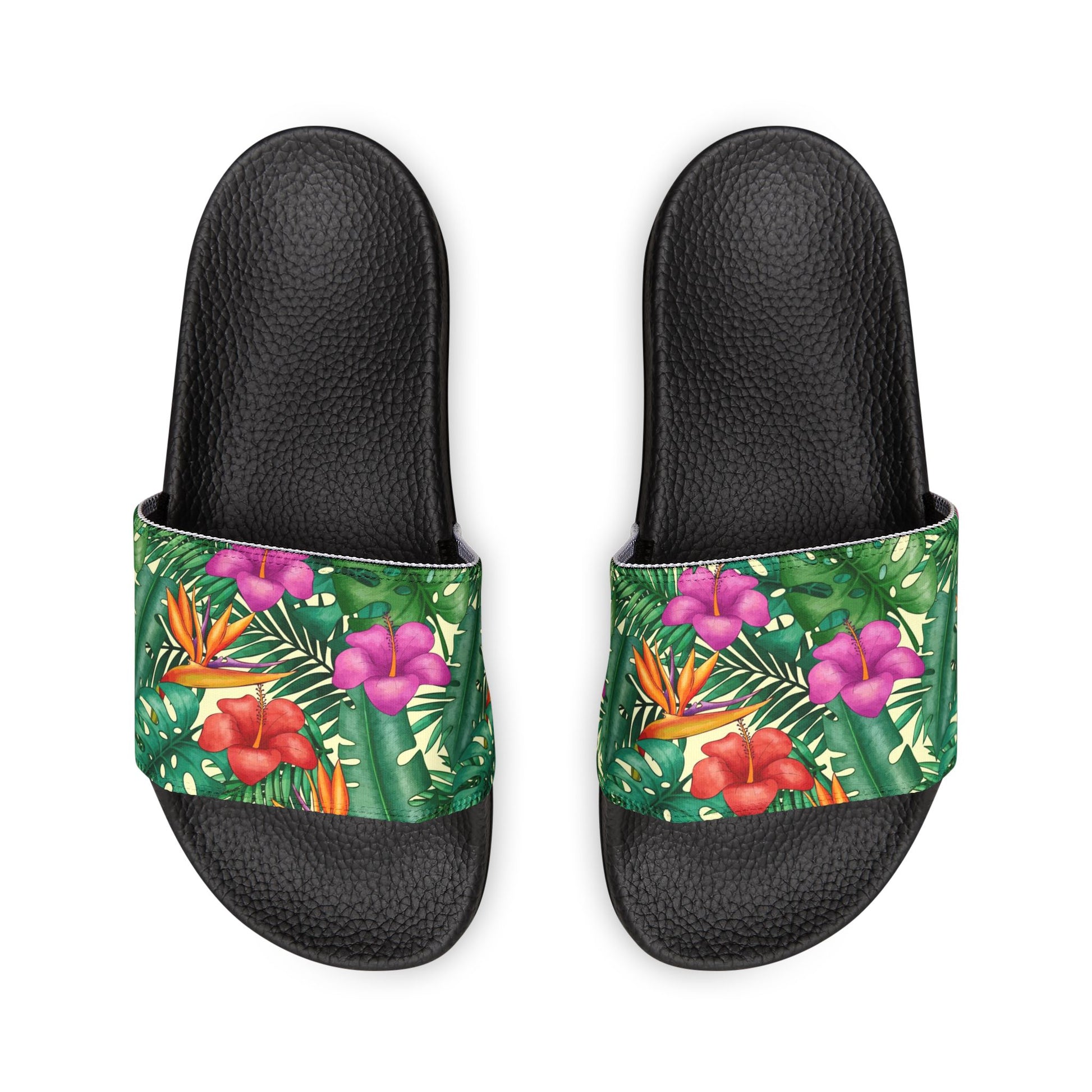 "Bird of Paradise Delight"  Women's Beach Sandals - Island Vibes For Life