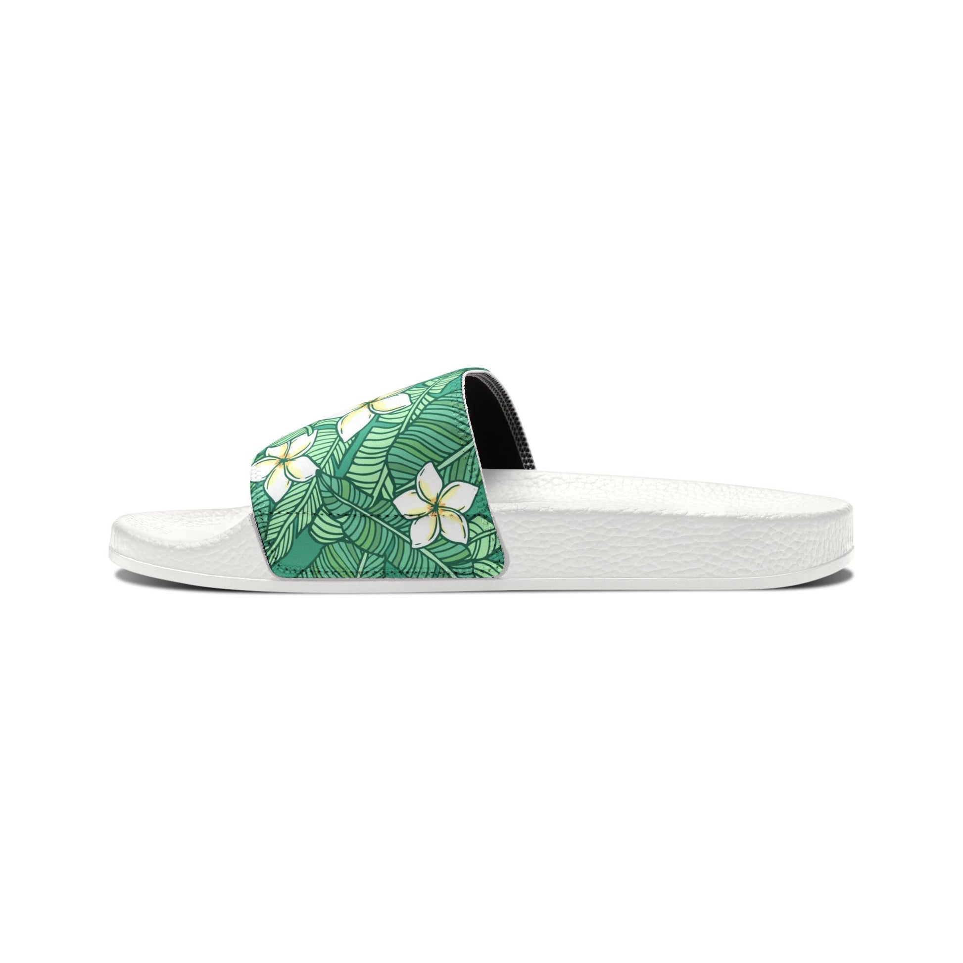 "Jasmine Palm Paradise" Women's Beach Sandals - Island Vibes For Life