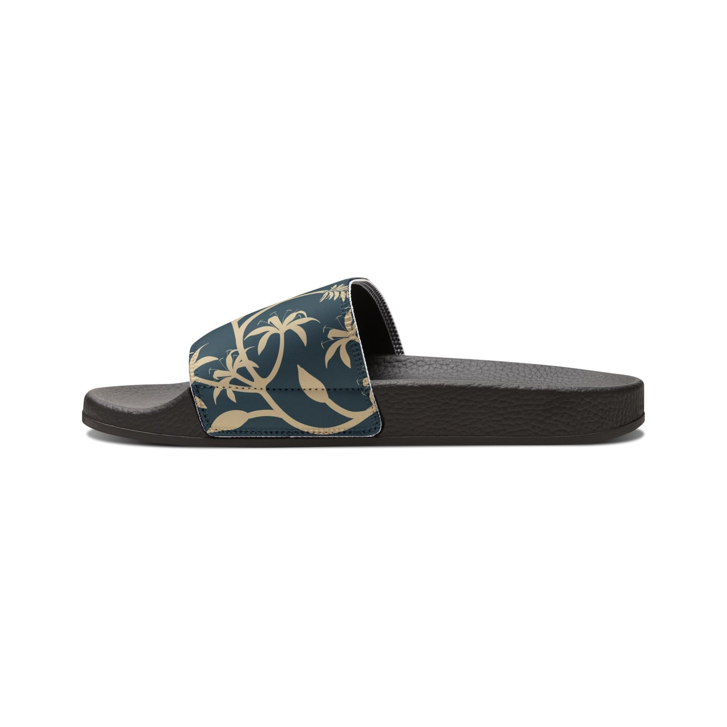"Earthy Bluescape Oasis" Women's Beach Sandals - Island Vibes For Life