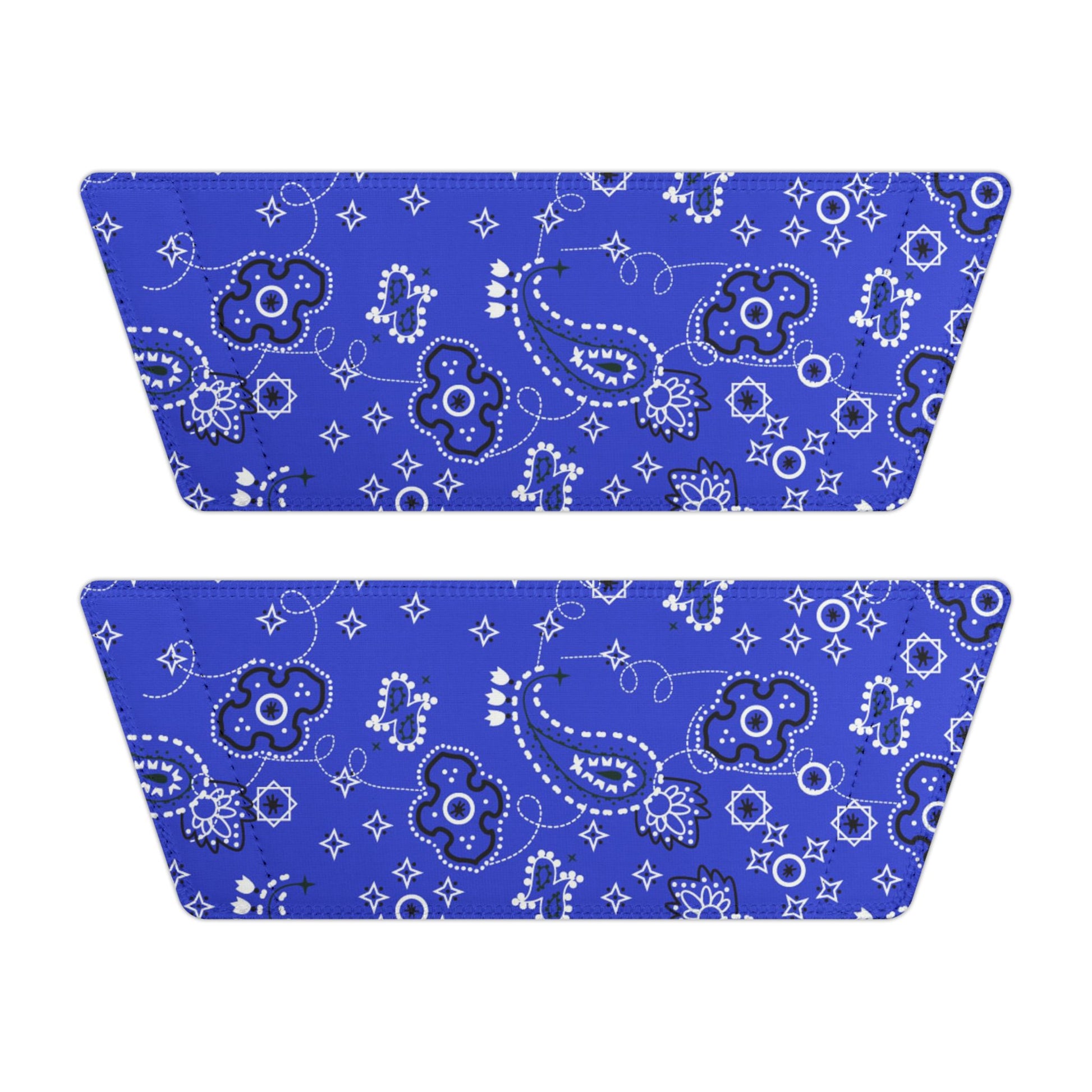 "Blue Paisley Bliss" Men's Beach Sandals - Island Vibes For Life