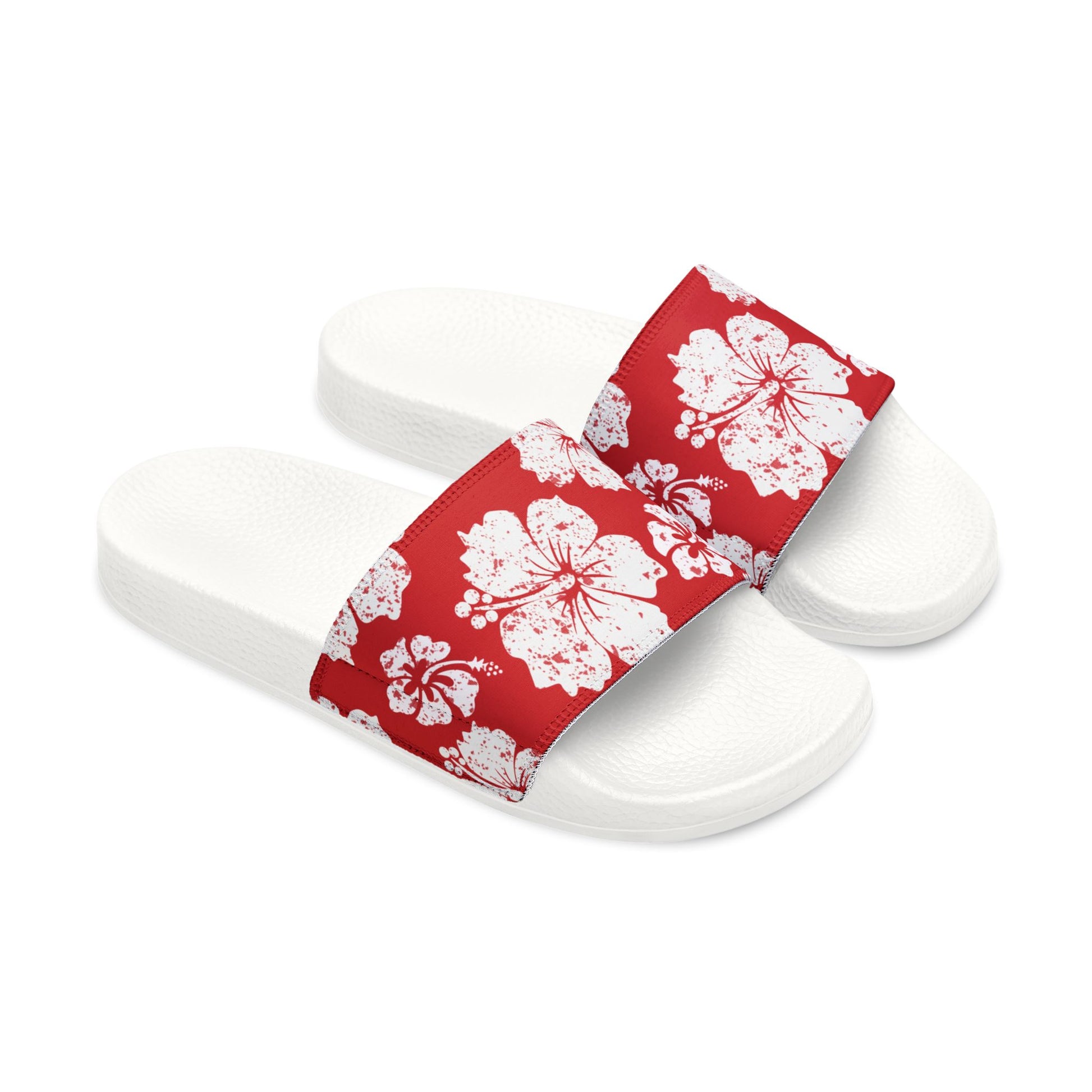 "Hibiscus Hues" Women's Beach Sandals - Island Vibes For Life