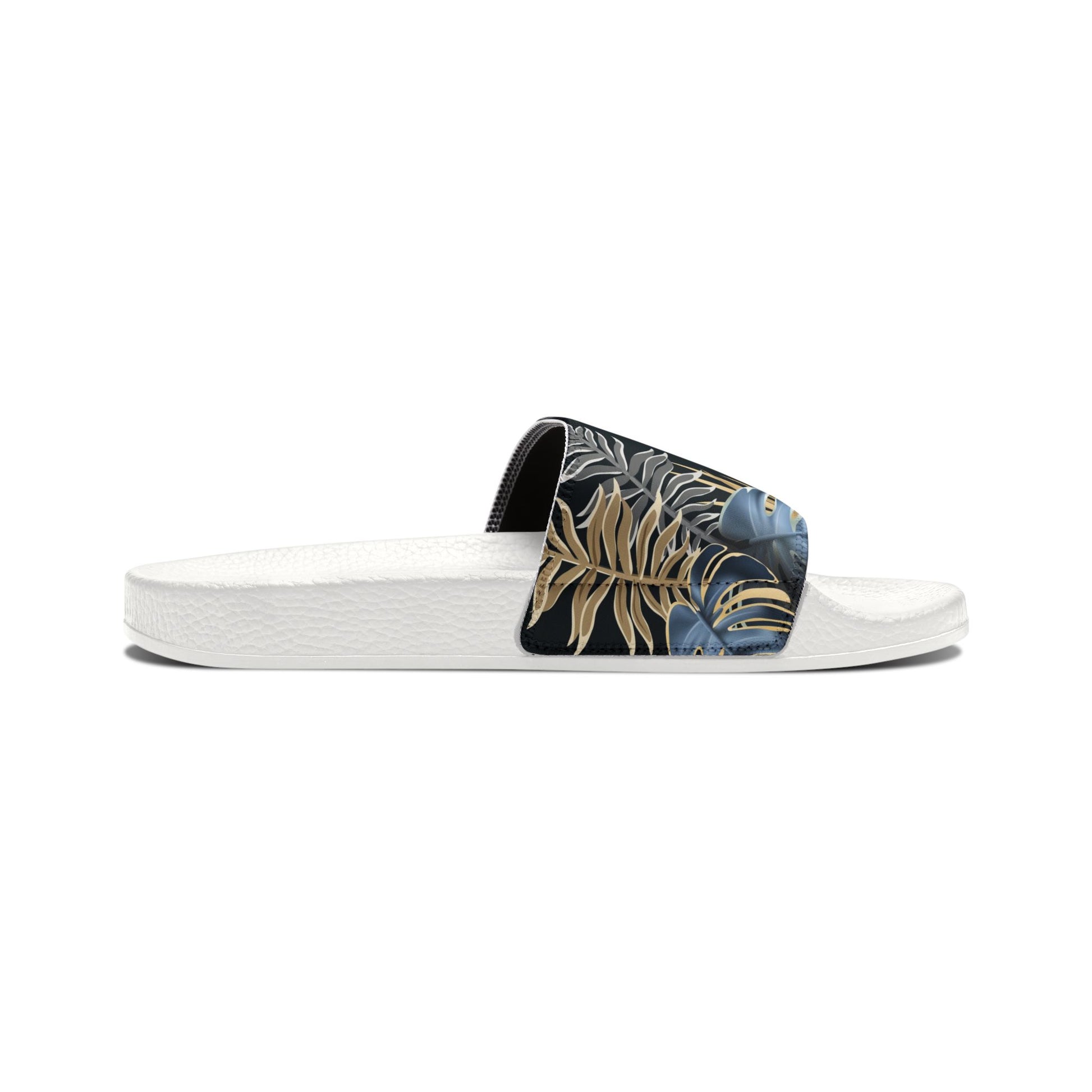 "Paradise Palms at Midnight" Women's Beach Sandals - Island Vibes For Life