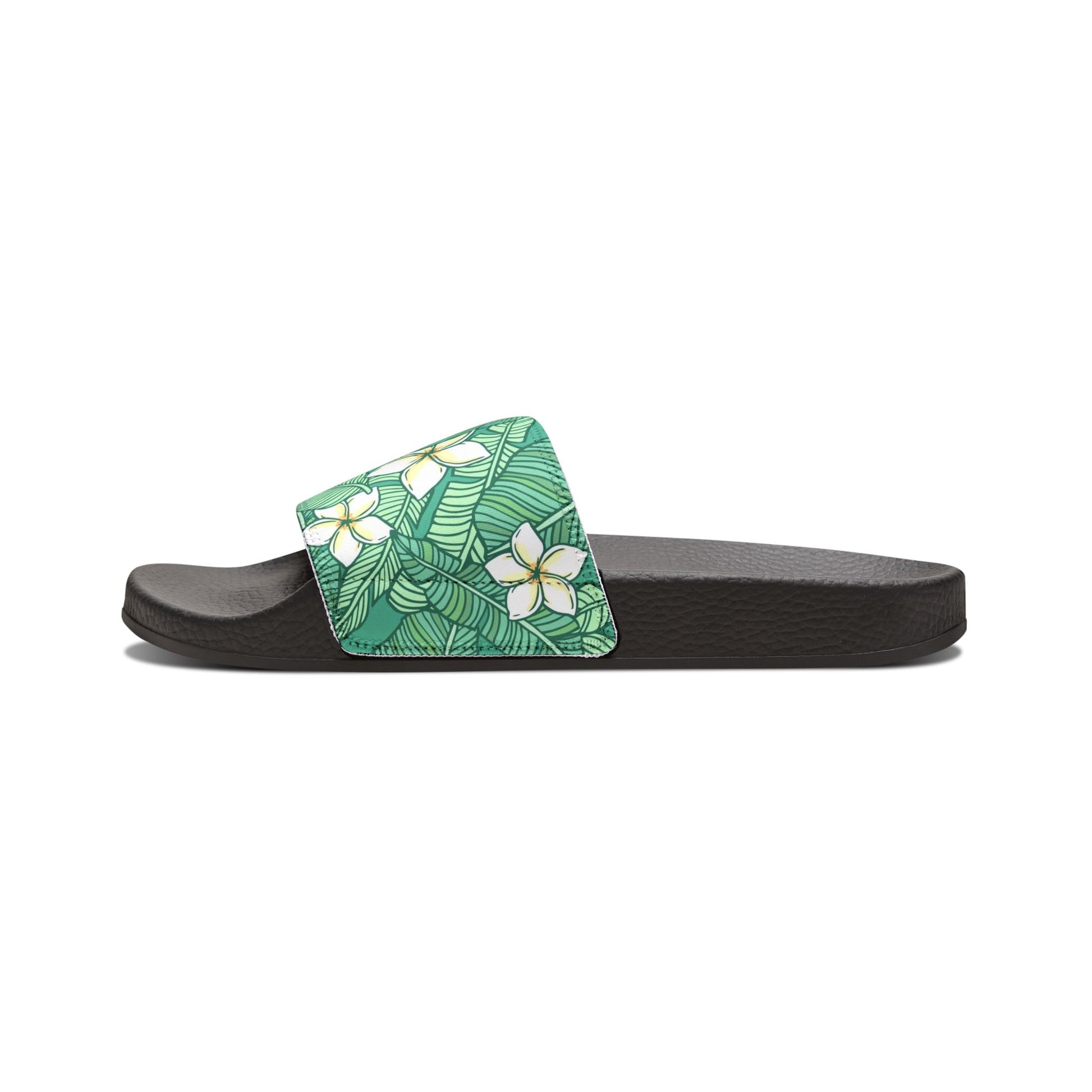 "Jasmine Palm Paradise" Women's Beach Sandals - Island Vibes For Life