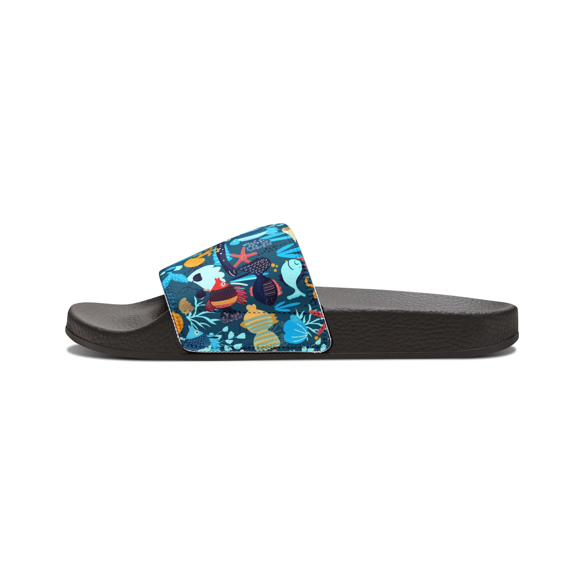 "Aqua Wonderland" Men's Beach Sandals - Island Vibes For Life