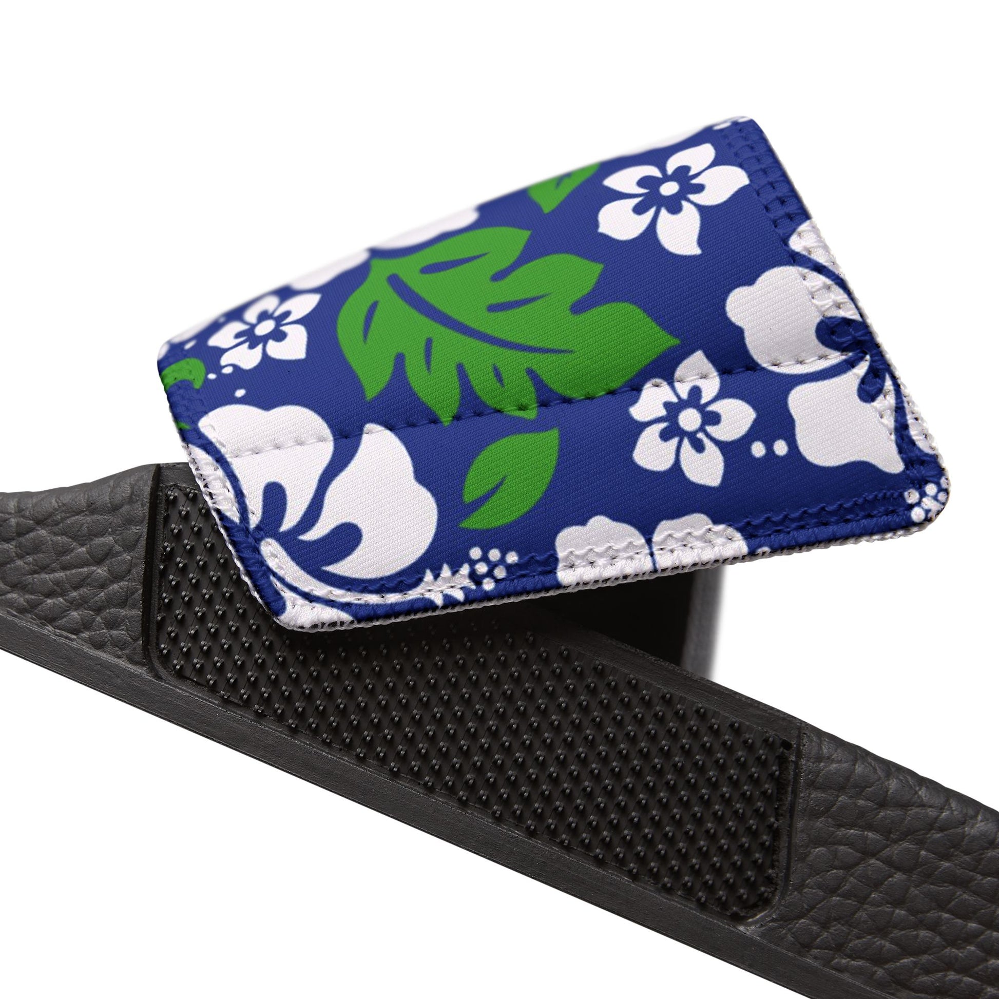 "Aloha Spirit Blooms" Men's Beach Sandals - Island Vibes For Life