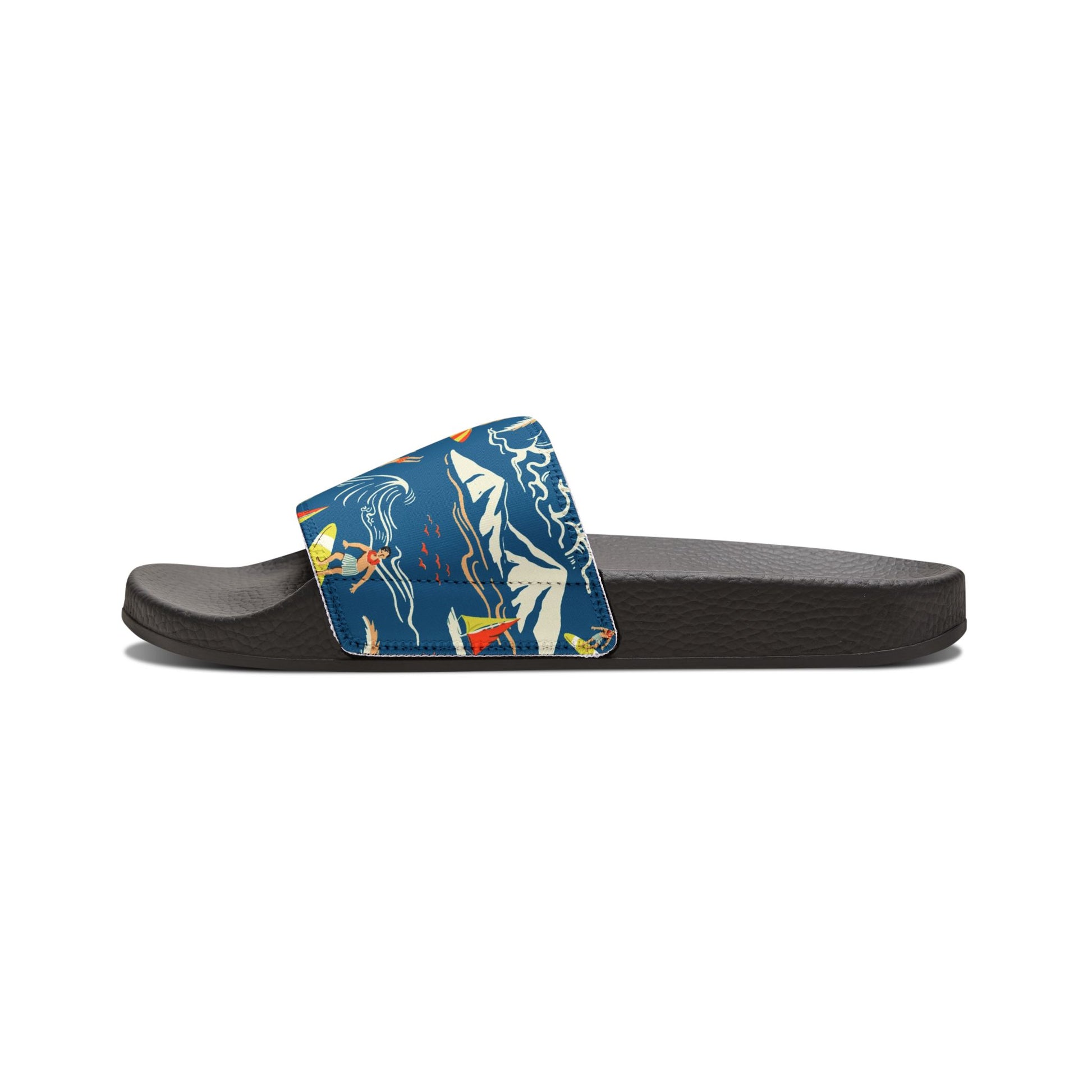 "Surfin', Sailin', and Tsunami" Women's Beach Sandals - Island Vibes For Life