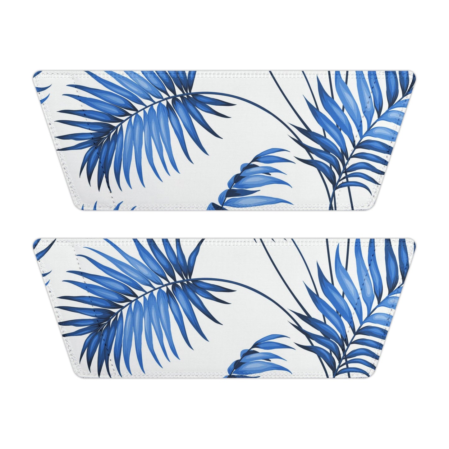 "Sapphire Palm Serenity" Women's Beach Sandals - Island Vibes For Life