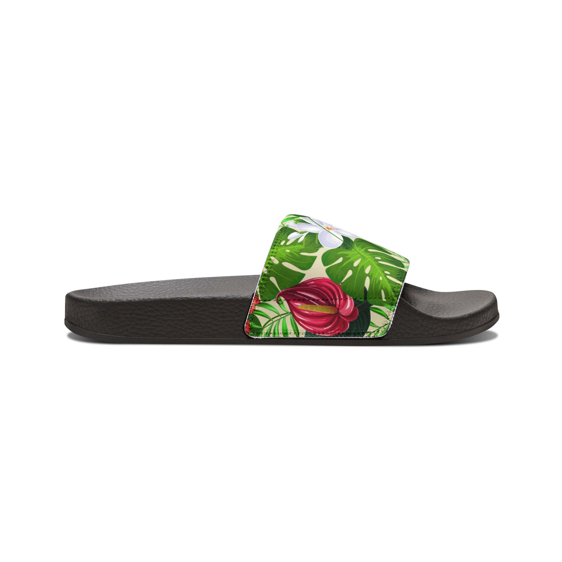 "Jungle Odyssey Hues: Beach Vibes" Men's Beach Sandals - Island Vibes For Life
