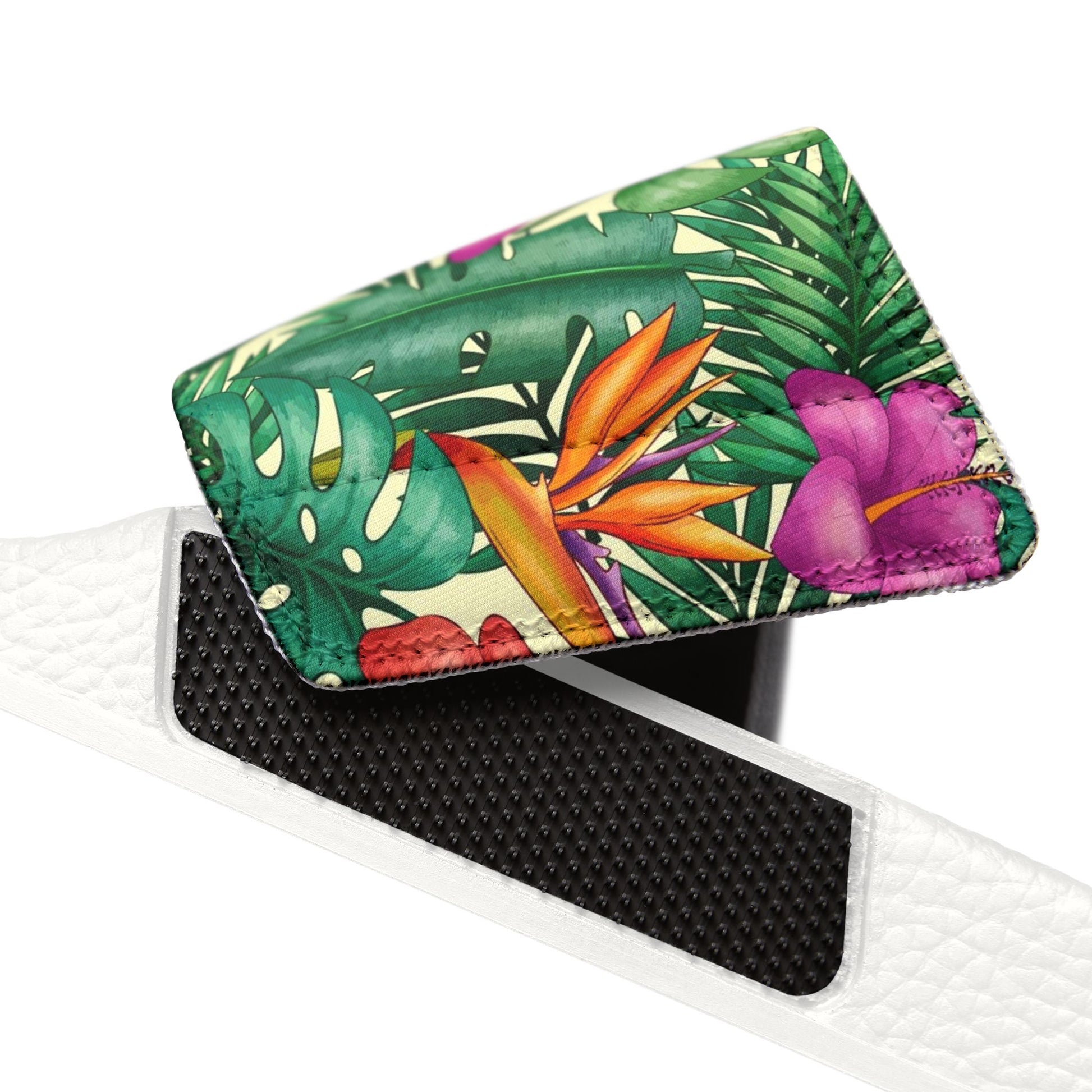 "Bird of Paradise Delight"  Women's Beach Sandals - Island Vibes For Life