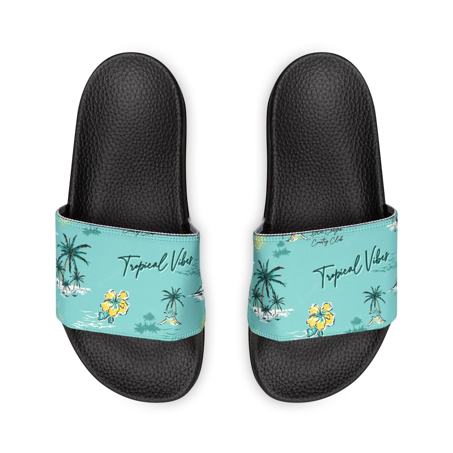 "Tropical Vibes" Men's Beach Sandals - Island Vibes For Life